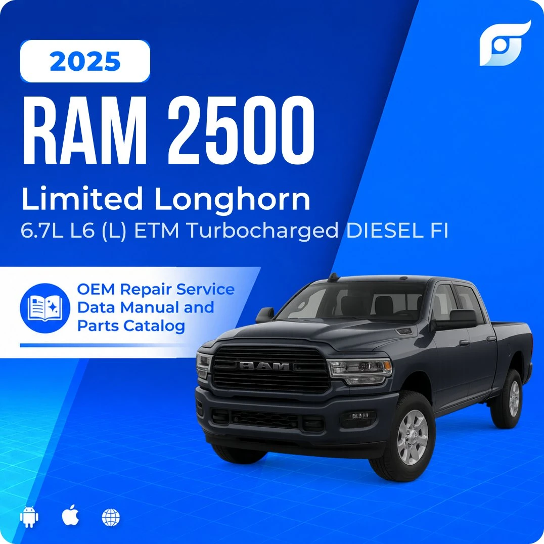 2025 Ram 2500 Limited Longhorn - OEM Repair Service Manual