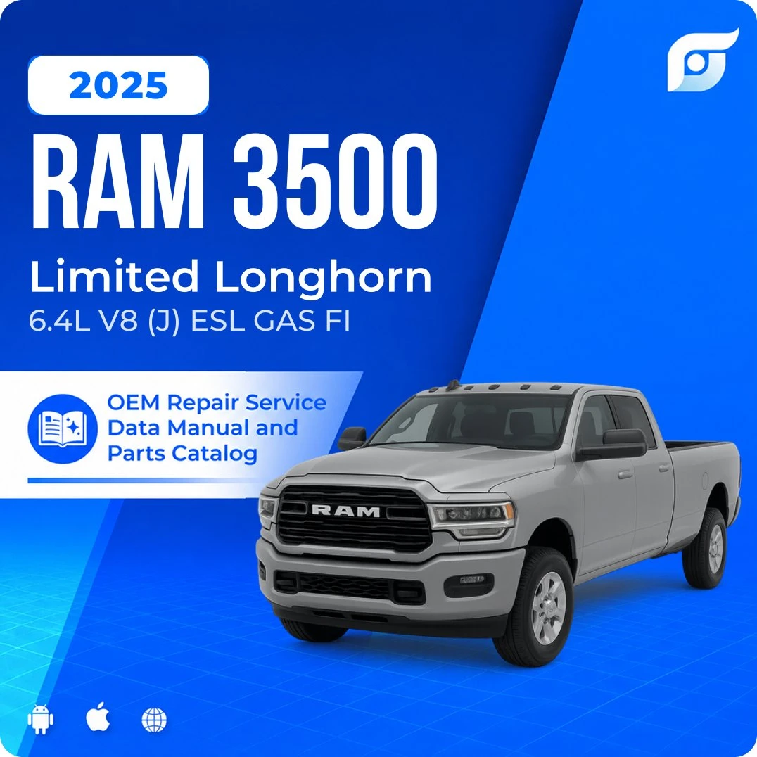 2025 Ram 3500 Limited Longhorn - OEM Repair Service Manual
