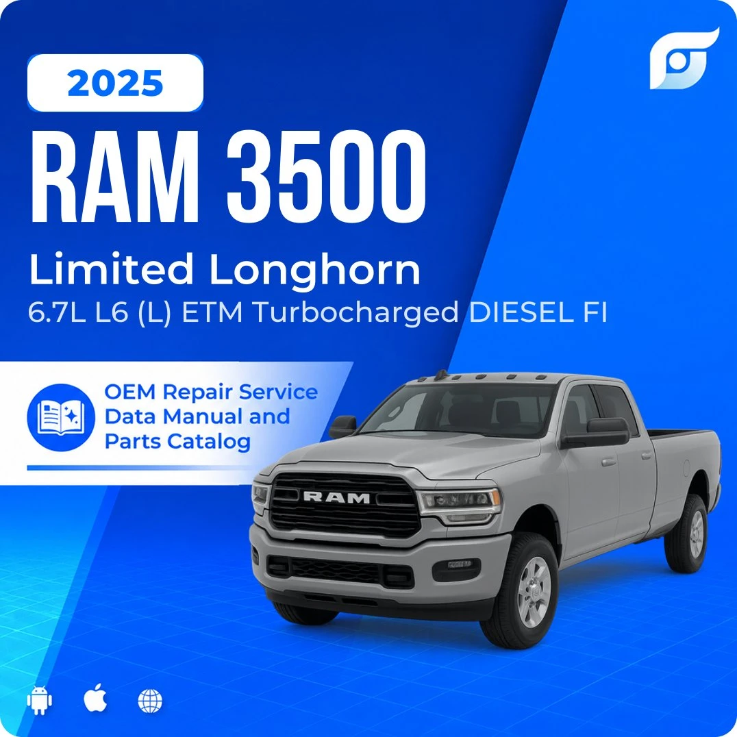 2025 Ram 3500 Limited Longhorn - OEM Repair Service Manual
