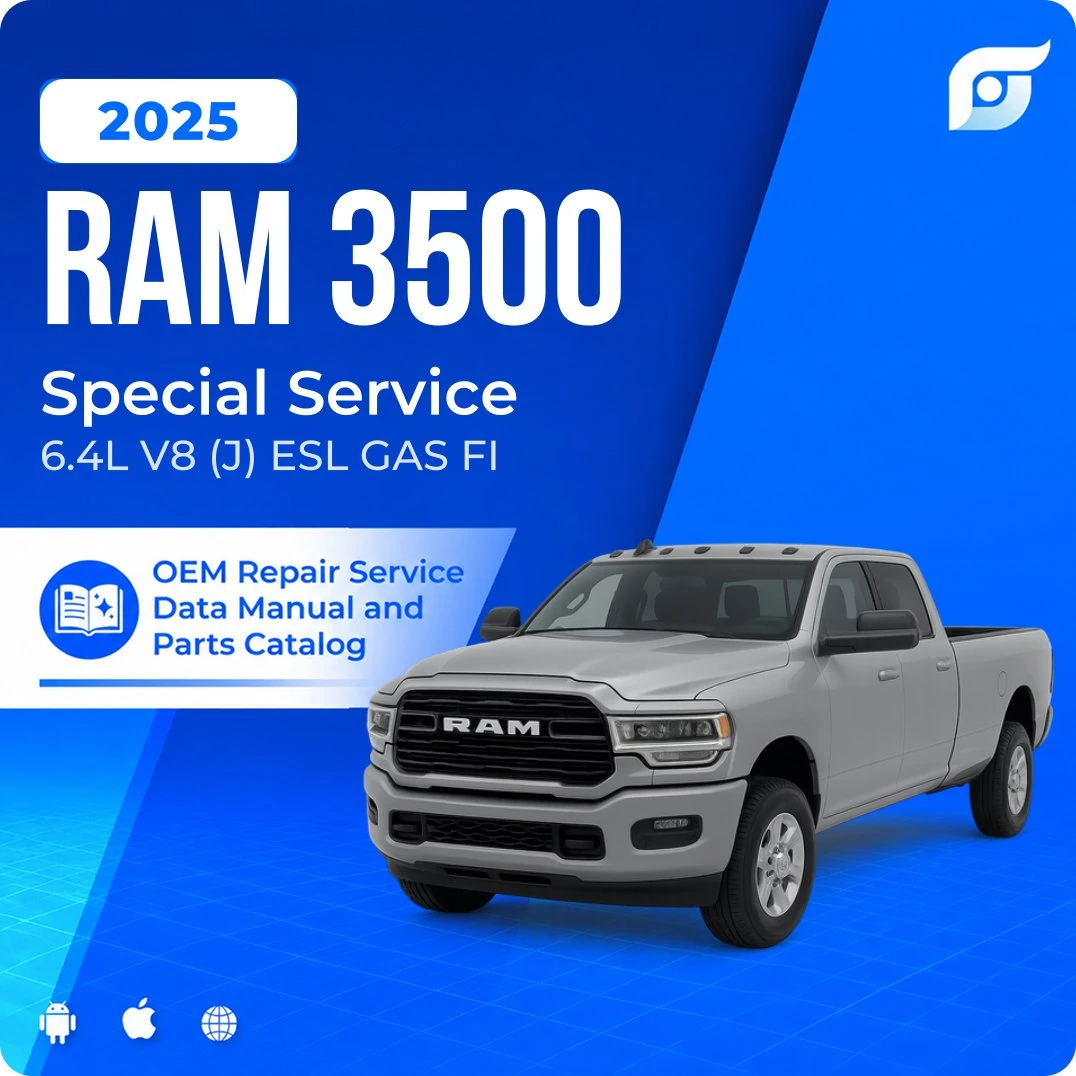 2025 Ram 3500 Special Service - OEM Repair Service Manual