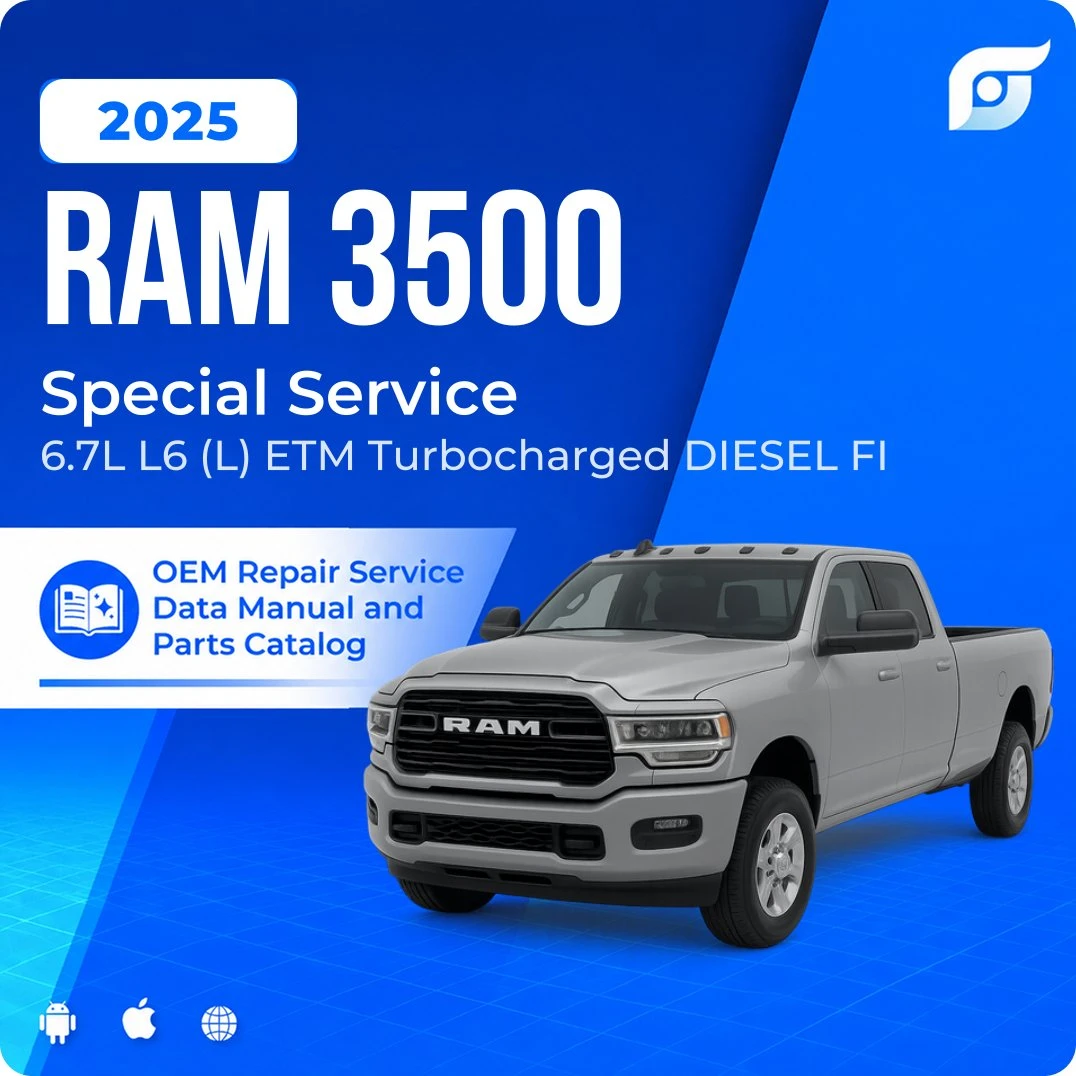 2025 Ram 3500 Special Service - OEM Repair Service Manual