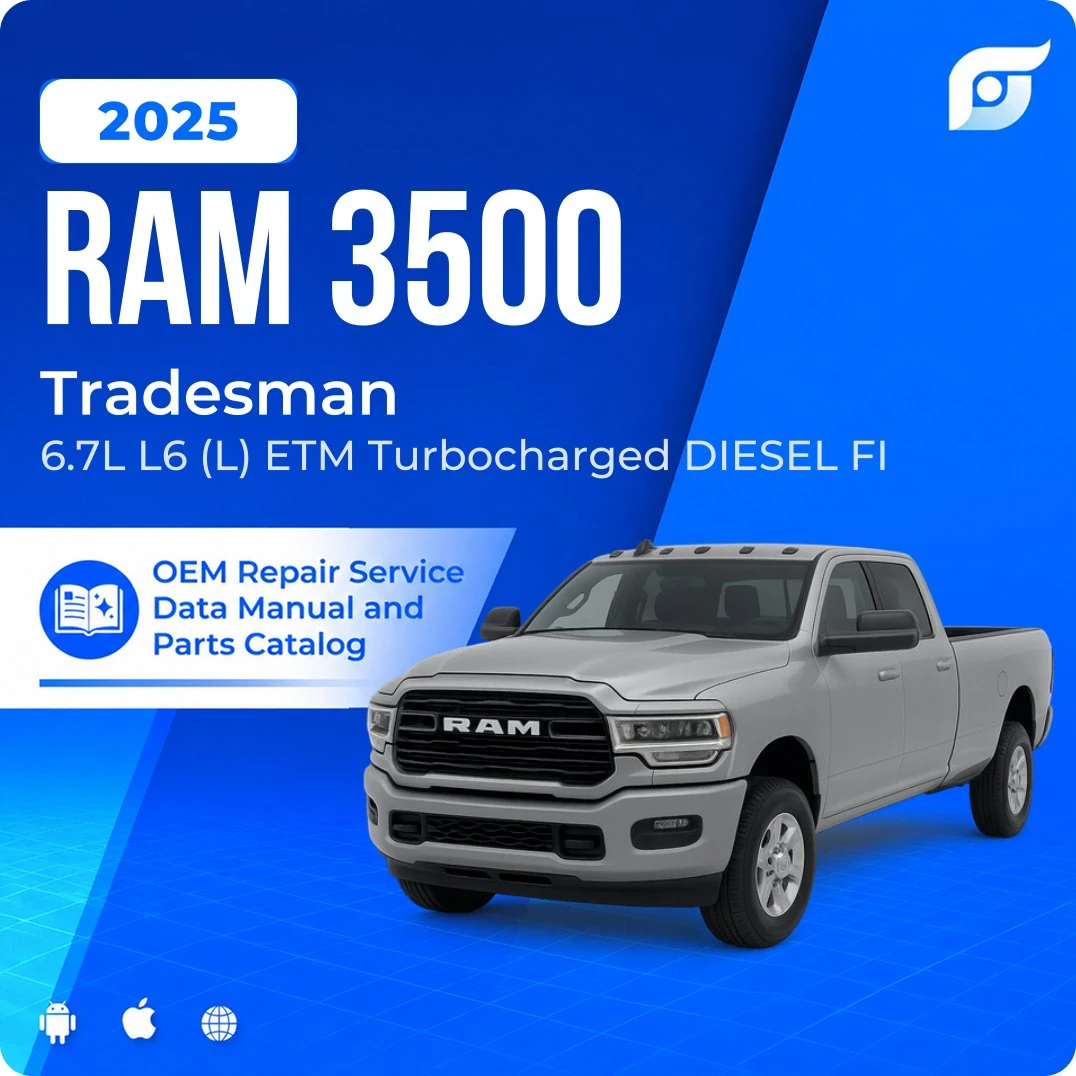 2025 Ram 3500 Tradesman - OEM Repair Service Manual
