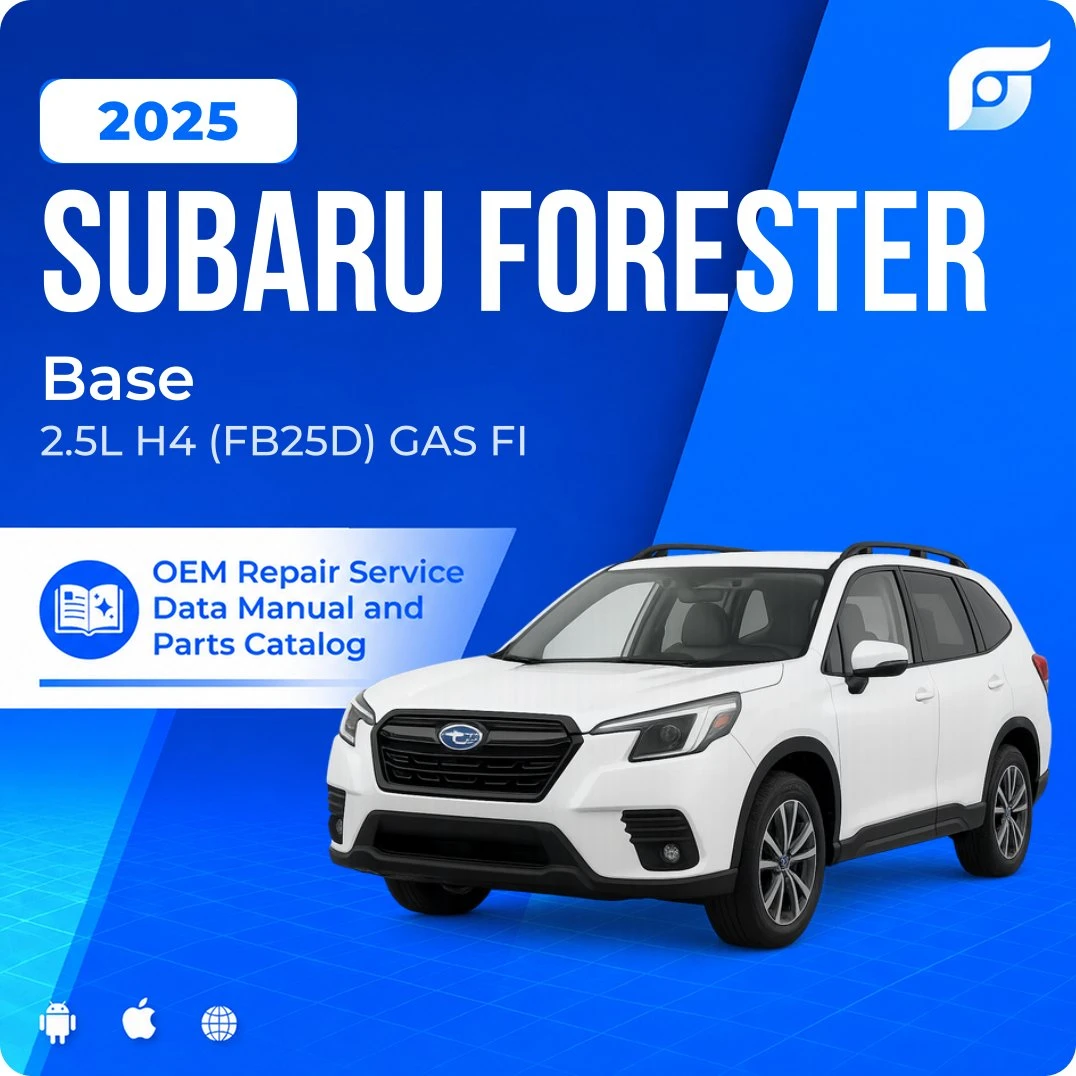 2025 Subaru Forester Base - OEM Repair Service Manual