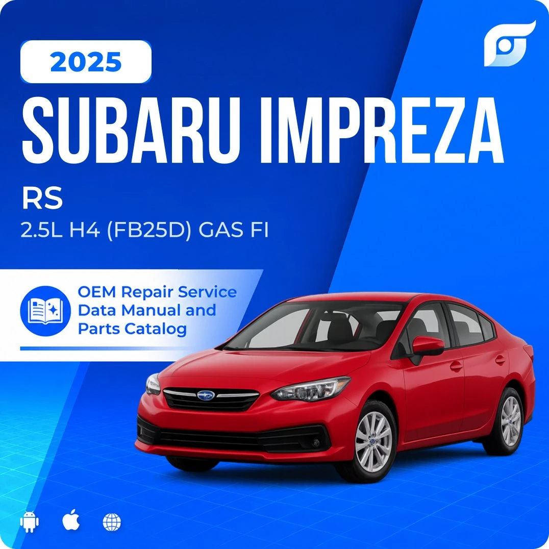 2025 Subaru Impreza RS - OEM Repair Service Manual