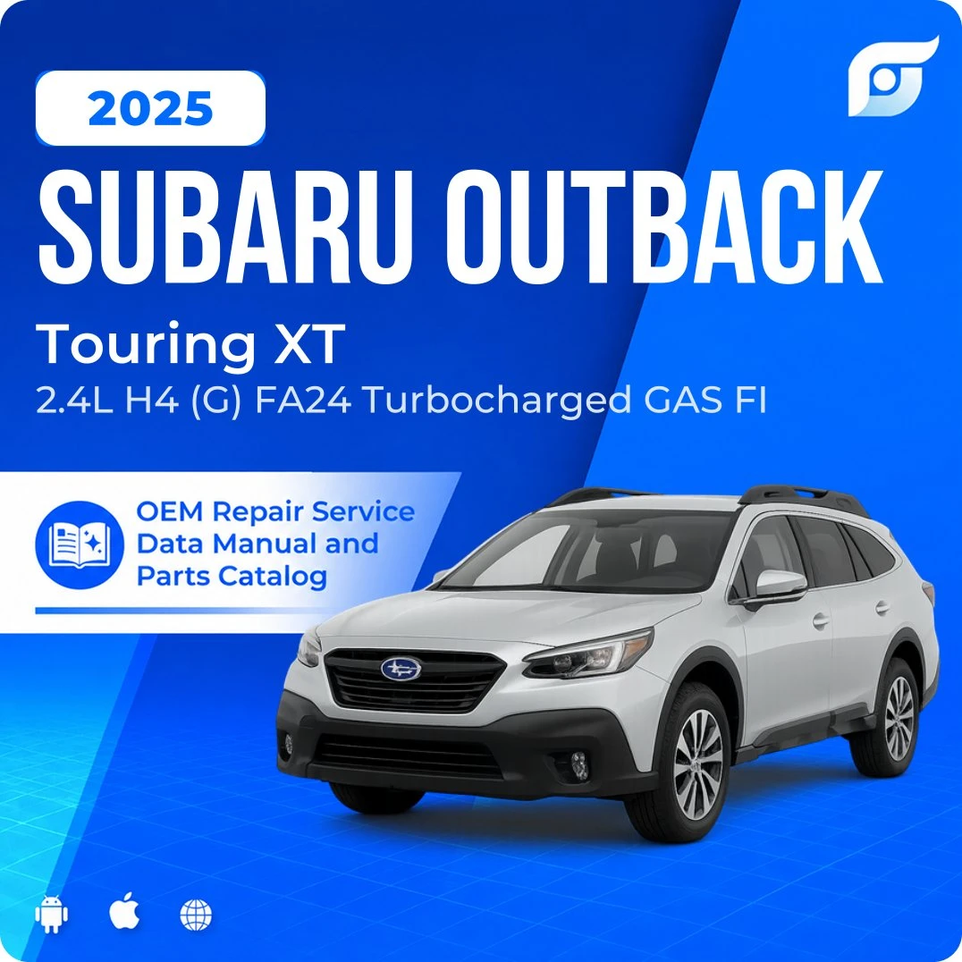 2025 Subaru Outback Touring XT - OEM Repair Service Manual