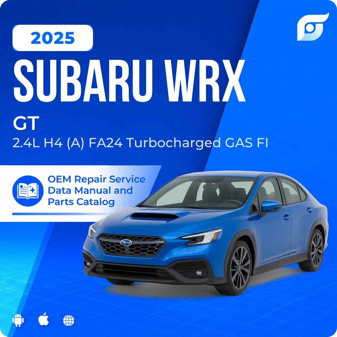 2025 Subaru WRX GT - OEM Repair Service Manual