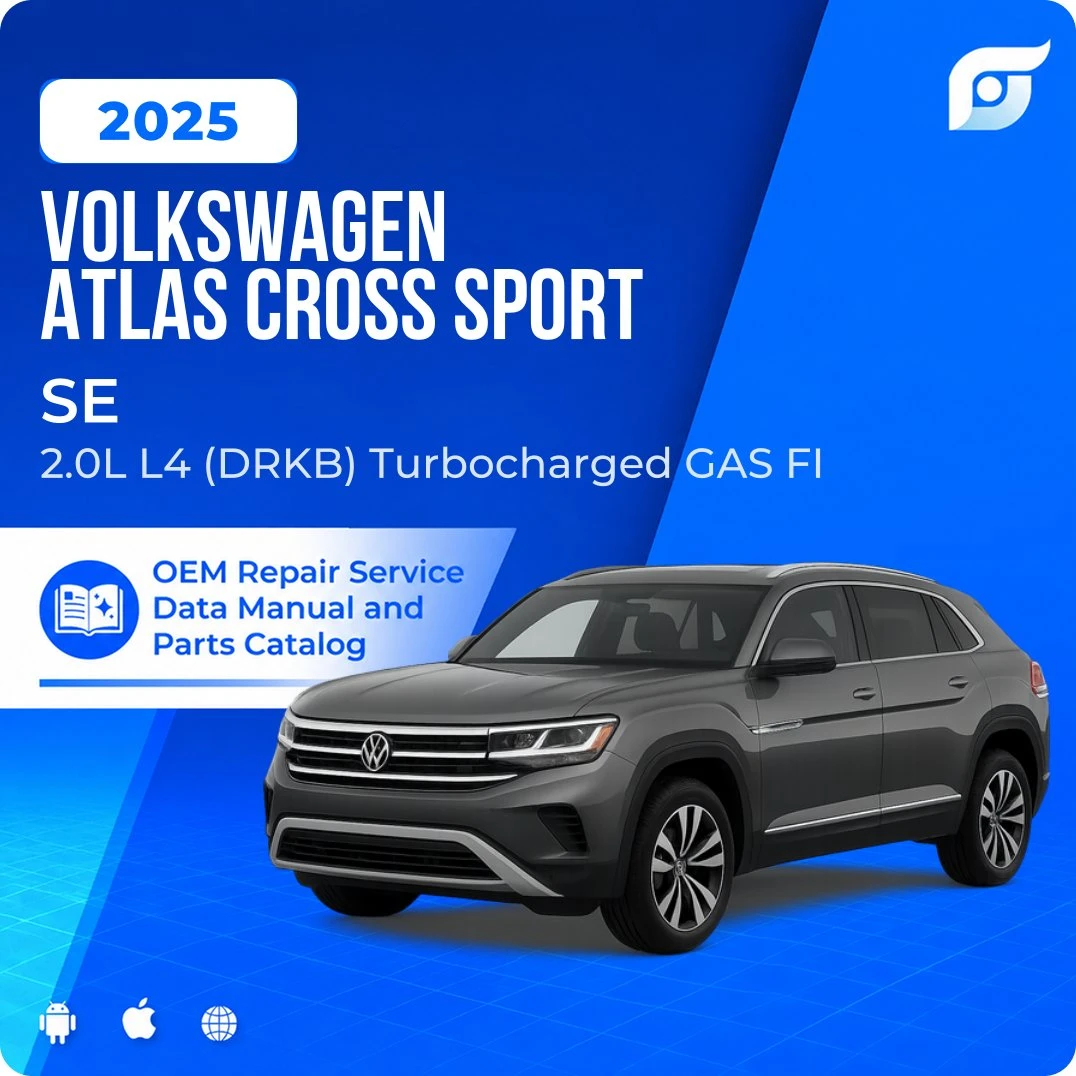 2025 Volkswagen Atlas Cross Sport SE - OEM Repair Service Manual