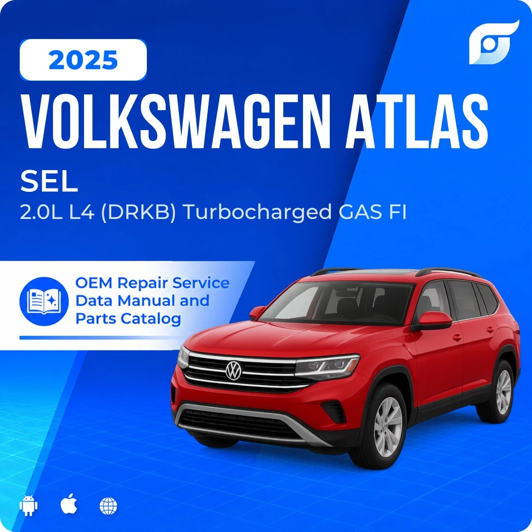 2025 Volkswagen Atlas SEL - OEM Repair Service Manual