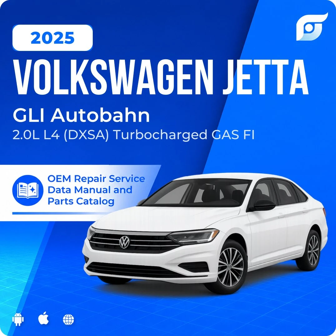 2025 Volkswagen Jetta GLI Autobahn - OEM Repair Service Manual