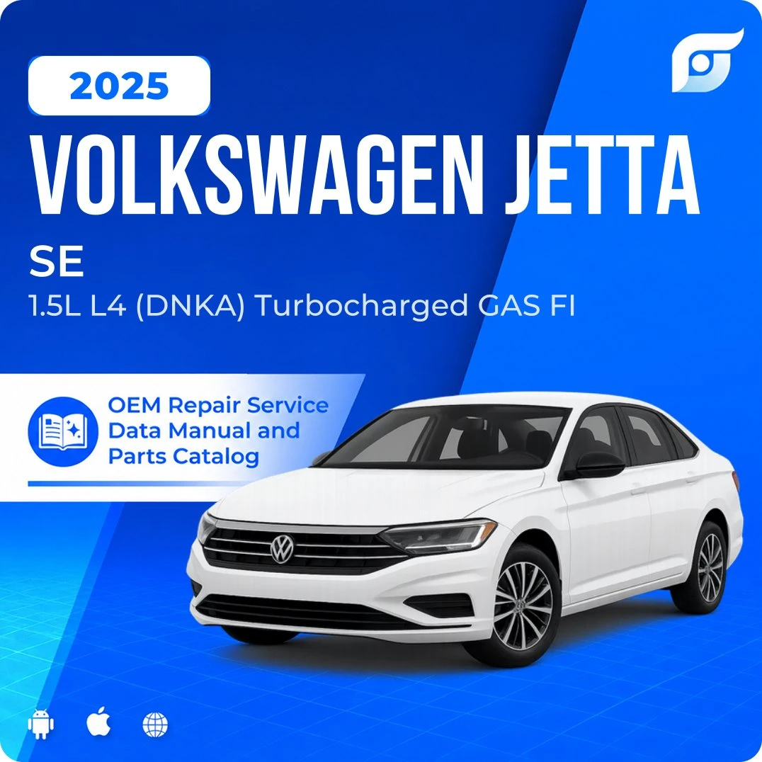 2025 Volkswagen Jetta SE - OEM Repair Service Manual