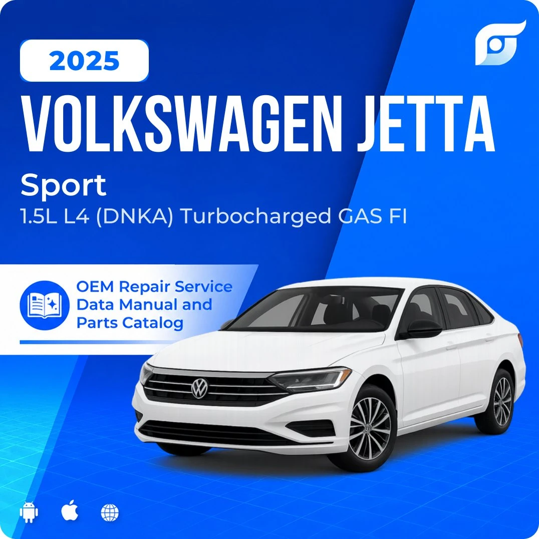 2025 Volkswagen Jetta Sport - OEM Repair Service Manual