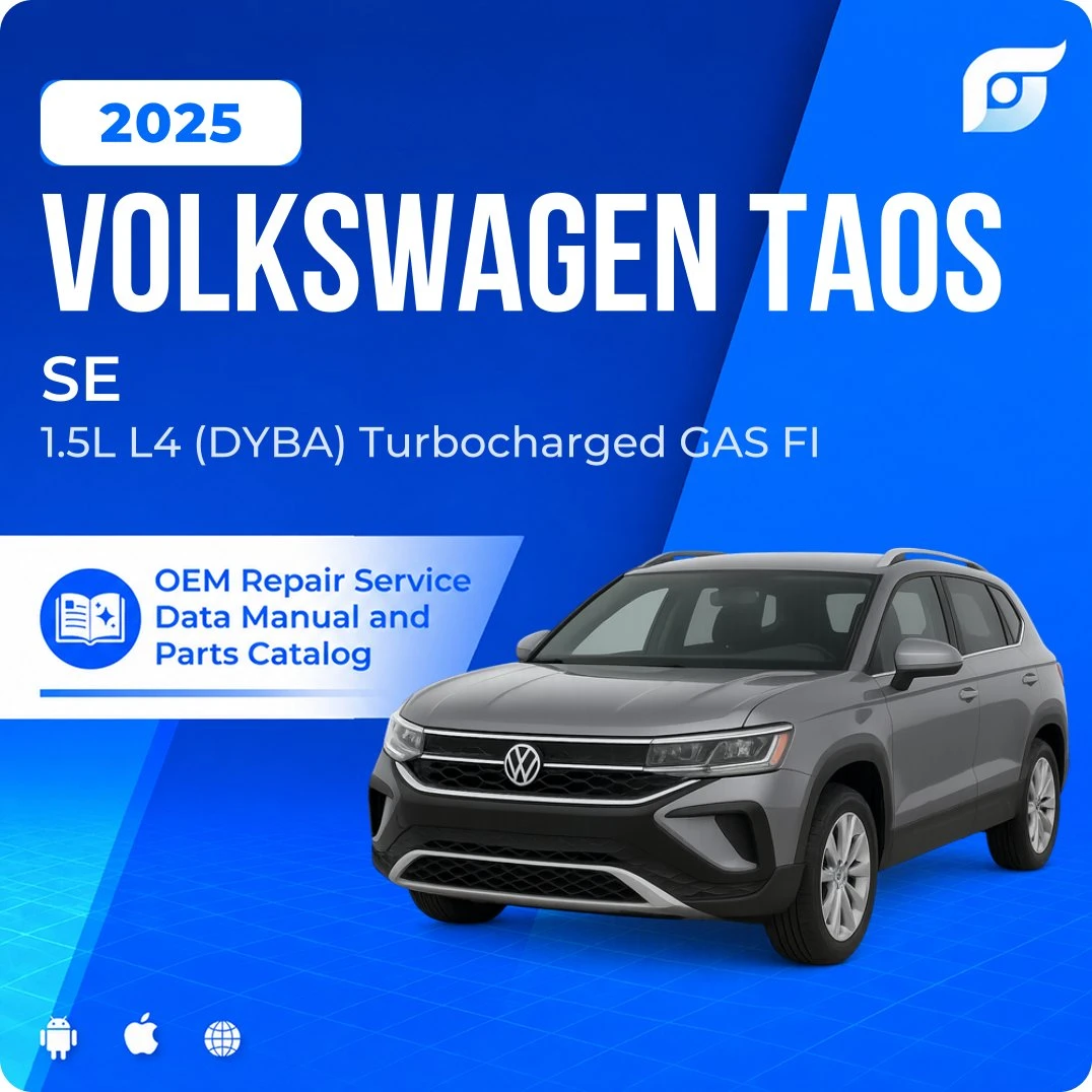 2025 Volkswagen Taos SE - OEM Repair Service Manual