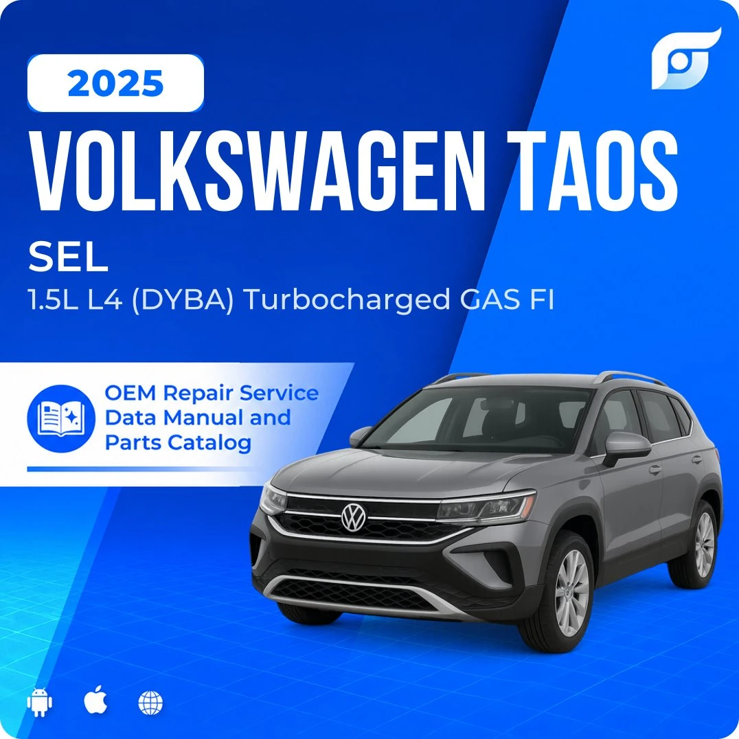 2025 Volkswagen Taos SEL - OEM Repair Service Manual