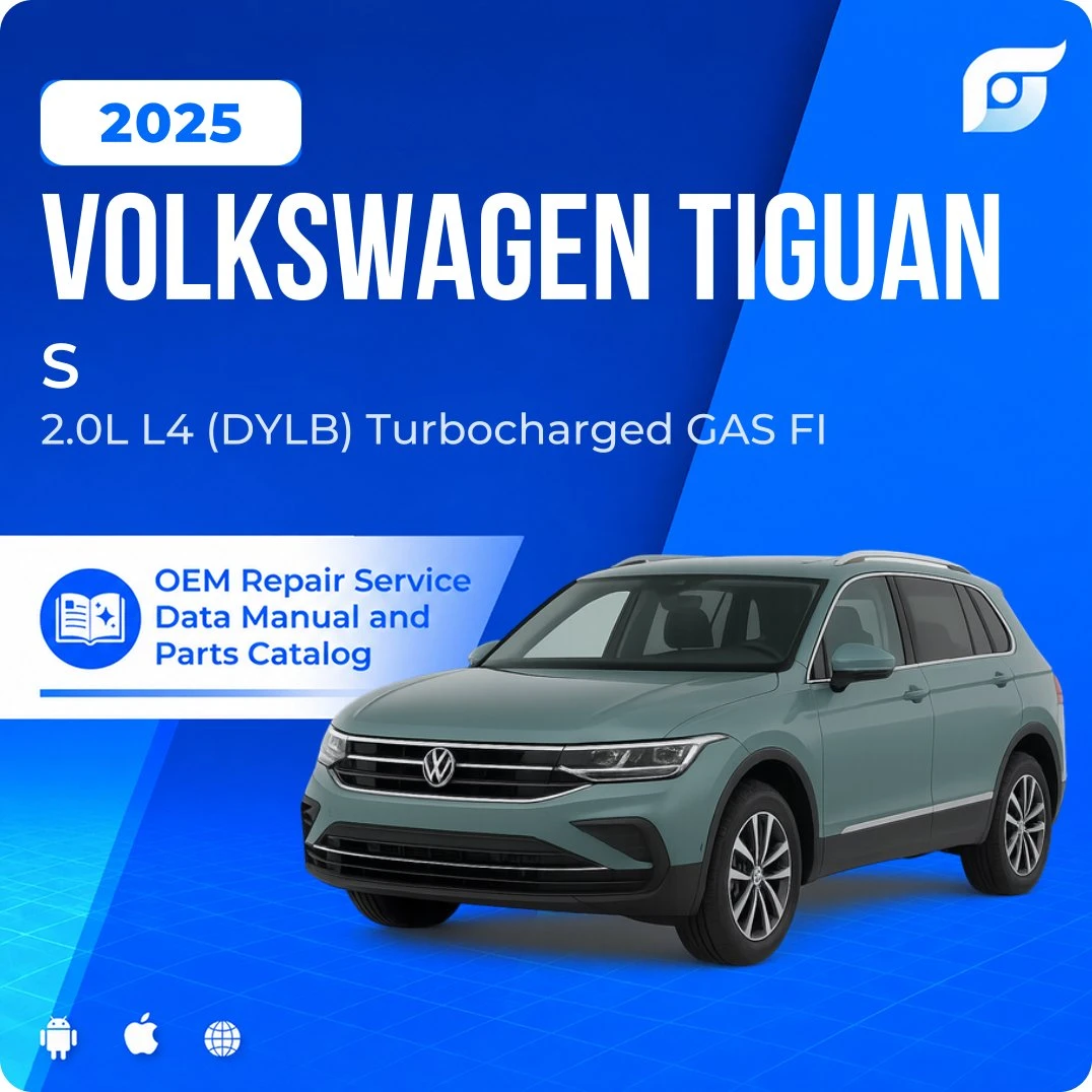 2025 Volkswagen Tiguan S - OEM Repair Service Manual