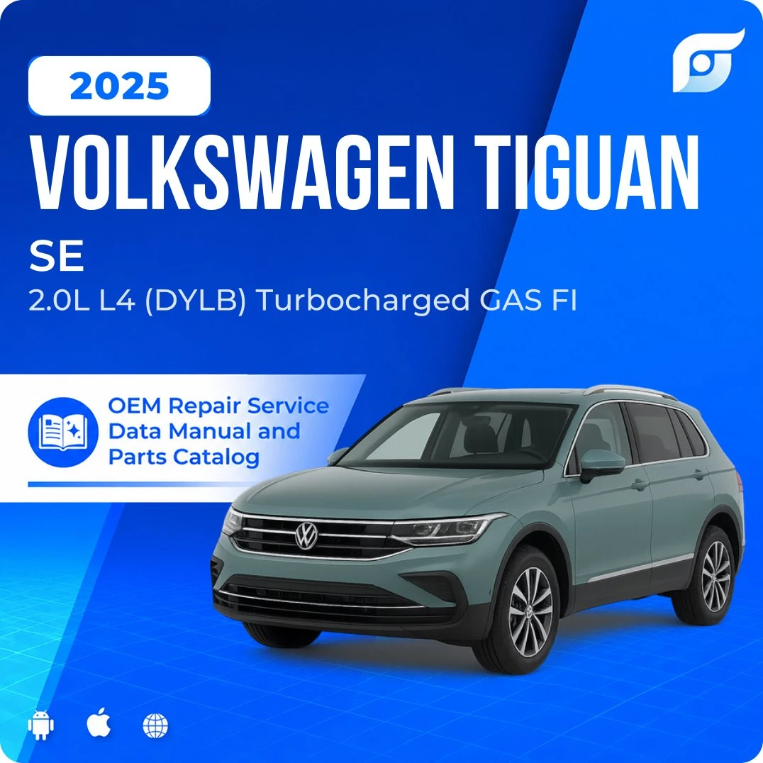 2025 Volkswagen Tiguan SE - OEM Repair Service Manual