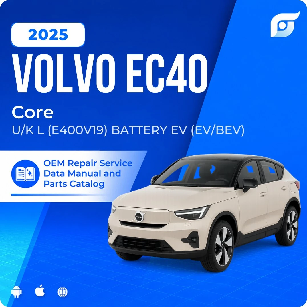 2025 Volvo EC40 Core - OEM Repair Service Manual