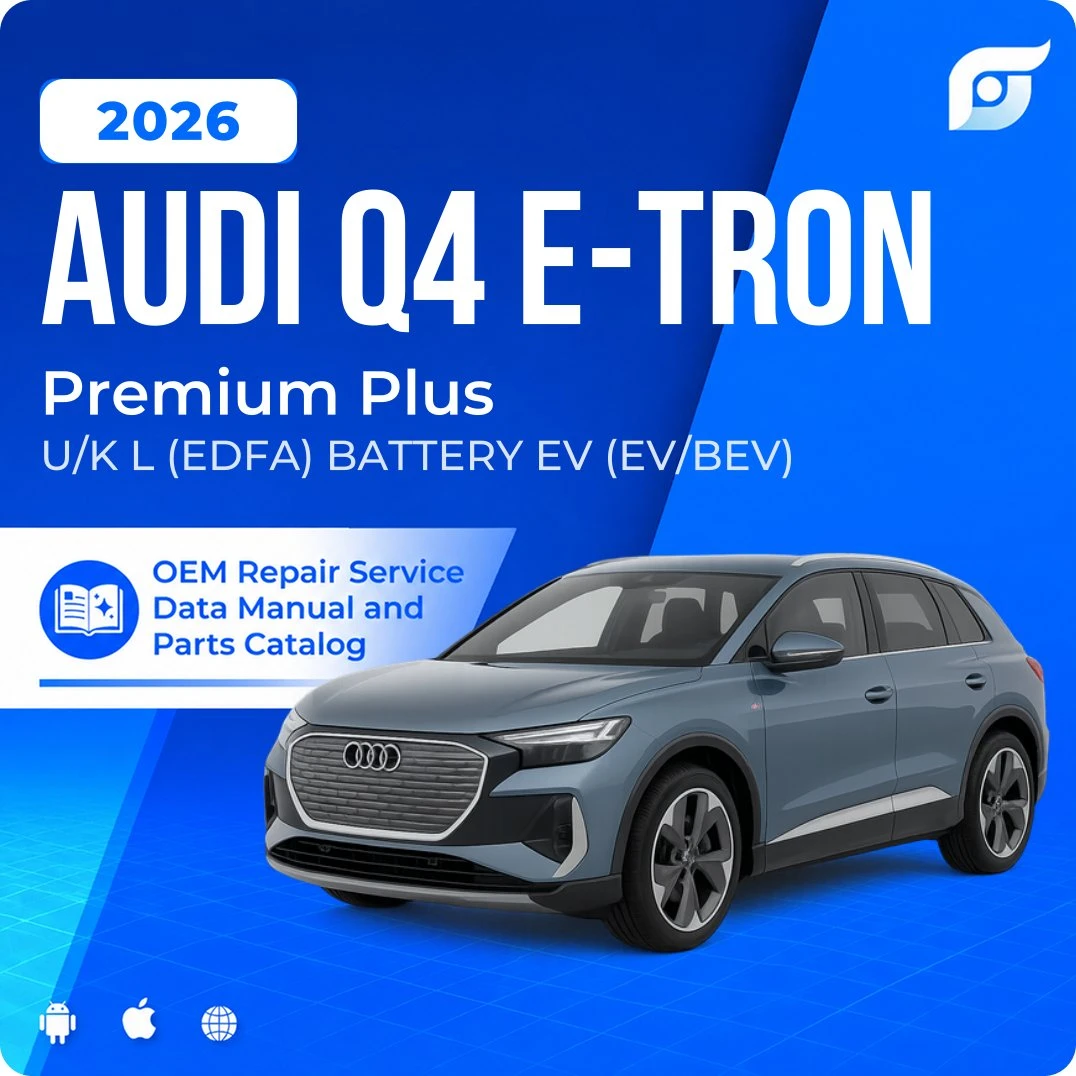 2026 Audi Q4 e-tron Premium Plus - OEM Repair Service Manual
