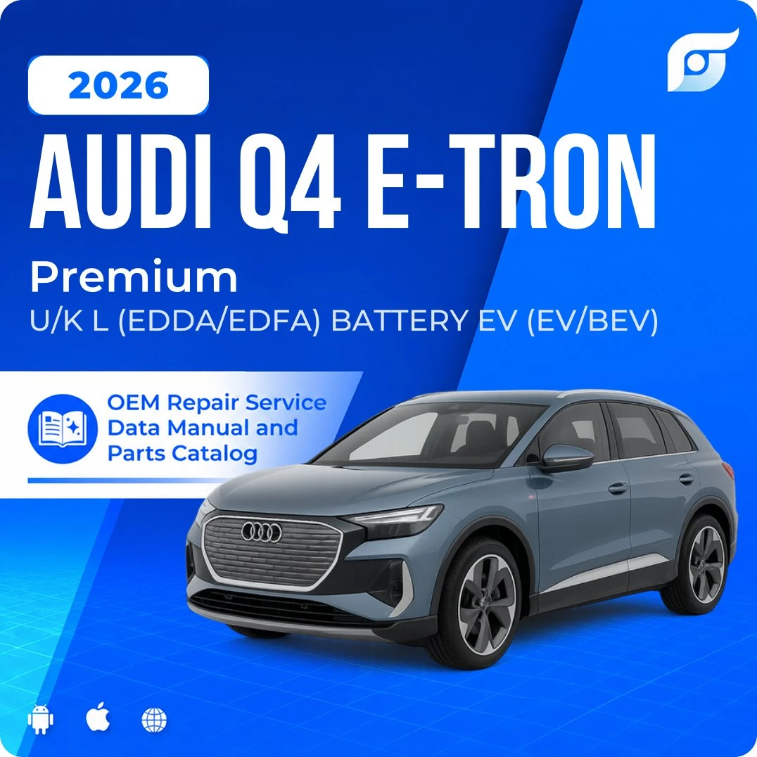 2026 Audi Q4 e-tron Premium - OEM Repair Service Manual