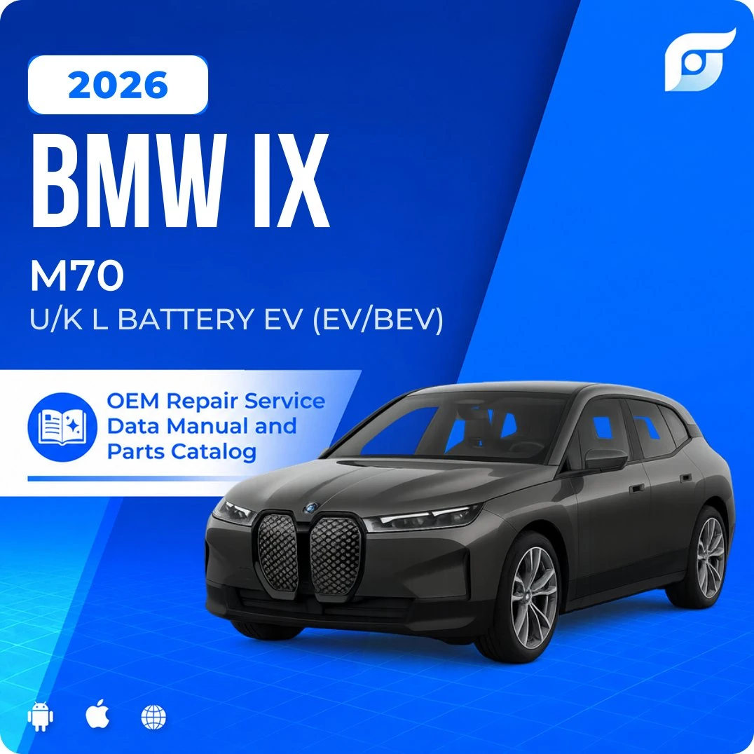 2026 BMW iX M70 - OEM Repair Service Manual