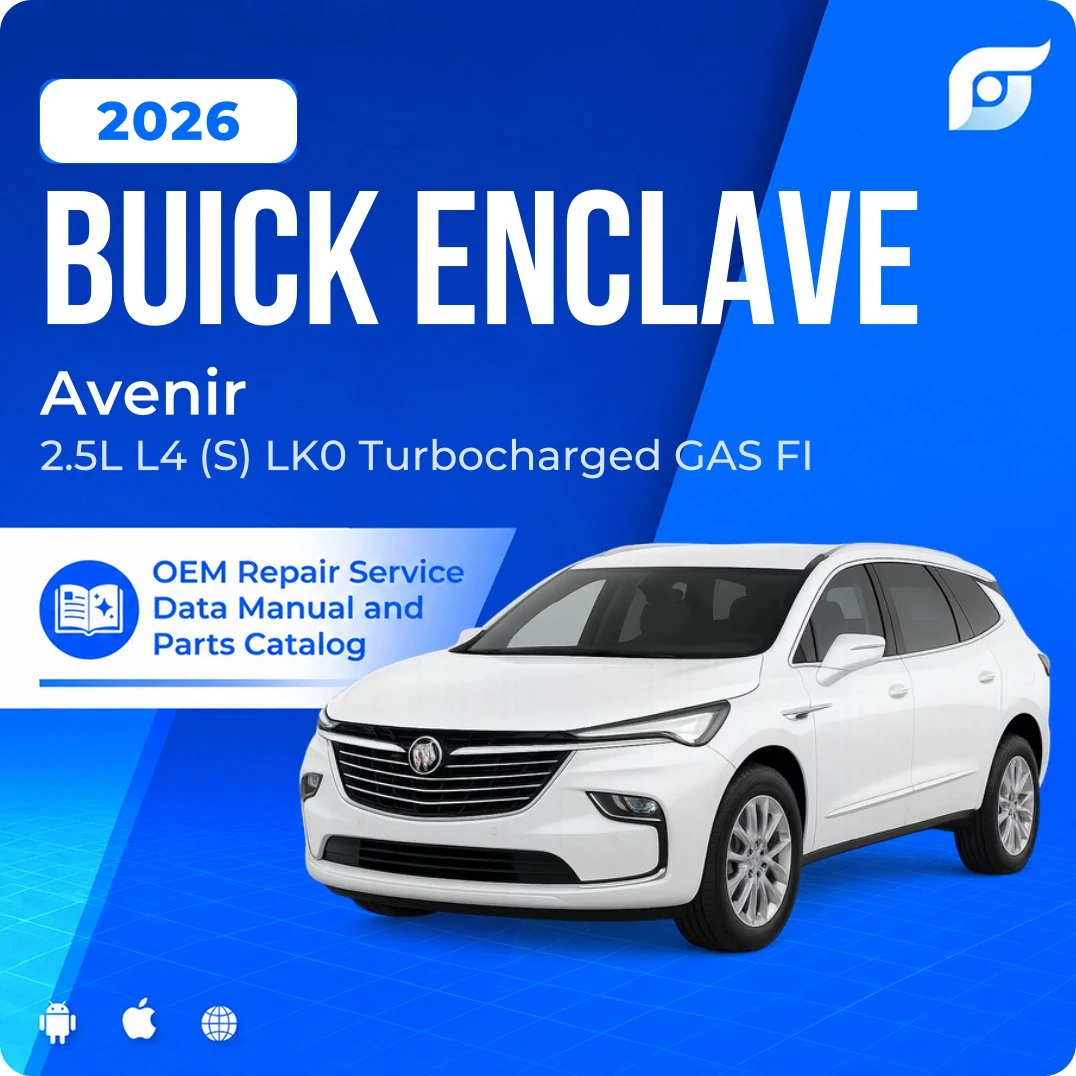 2026 Buick Enclave Avenir - OEM Repair Service Manual