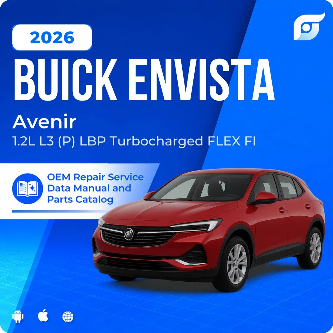 2026 Buick Envista Avenir - OEM Repair Service Manual