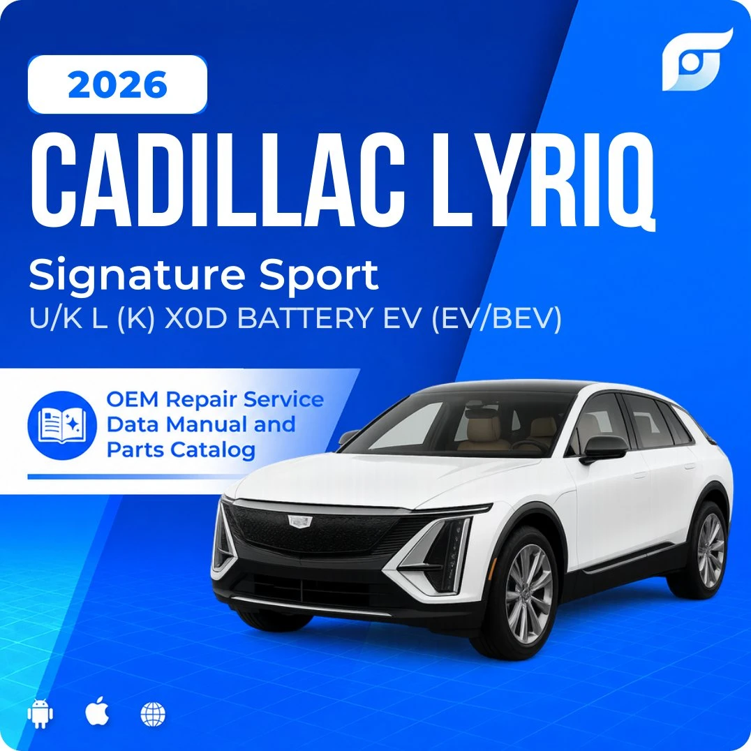 2026 Cadillac LYRIQ Signature Sport - OEM Repair Service Manual