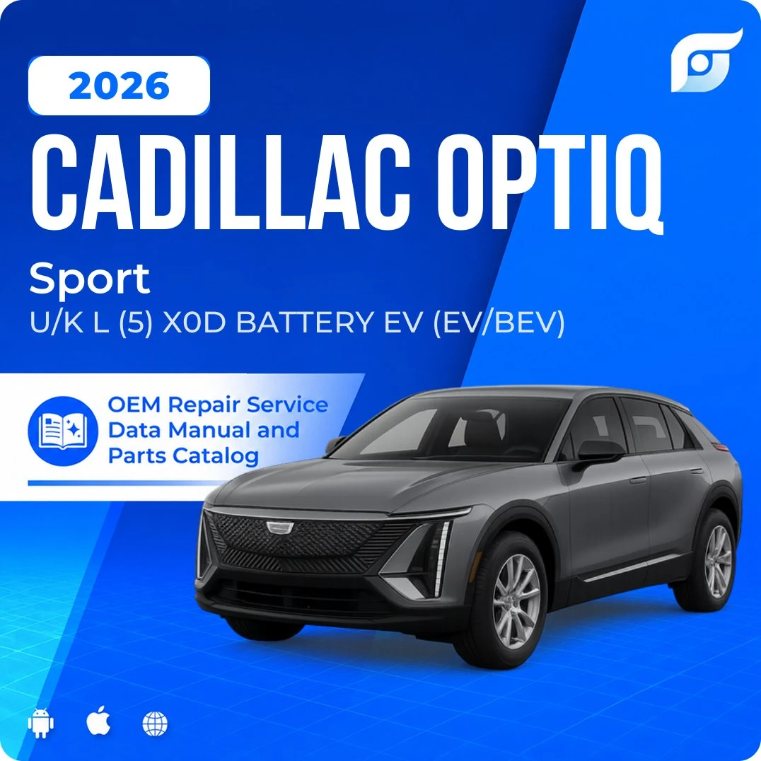2026 Cadillac OPTIQ Sport - OEM Repair Service Manual