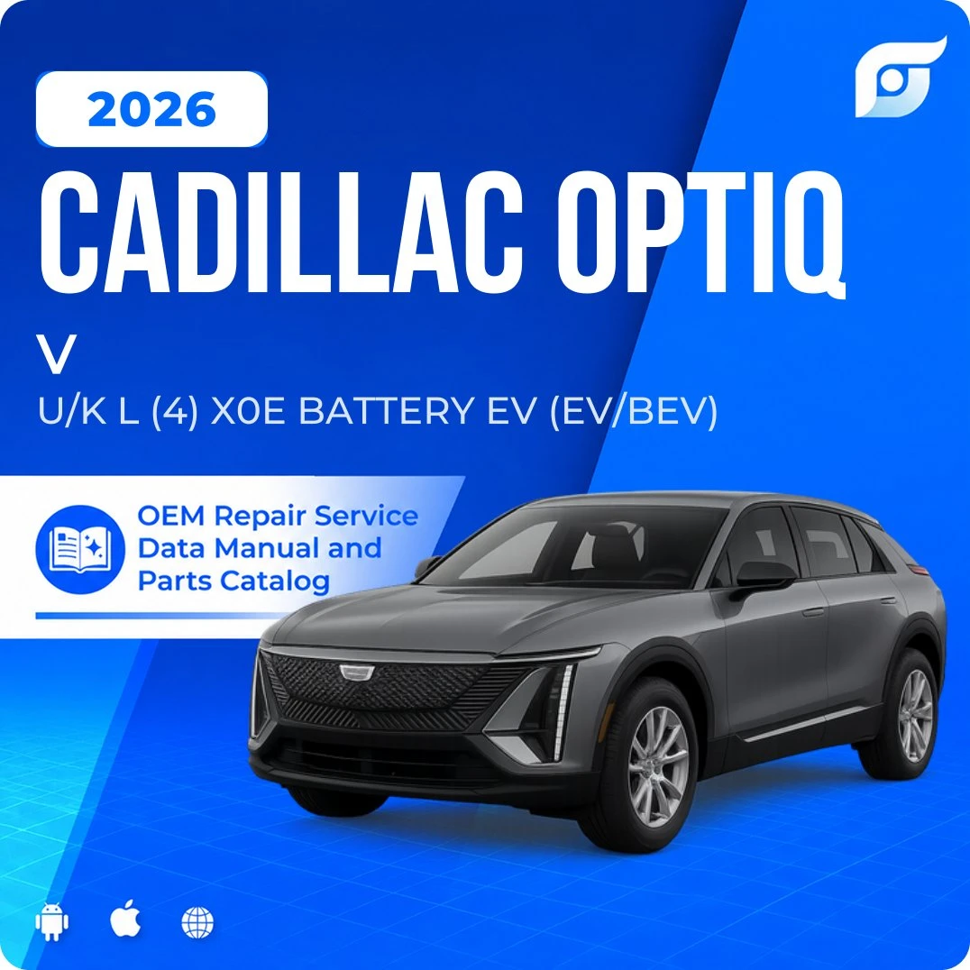 2026 Cadillac OPTIQ V - OEM Repair Service Manual