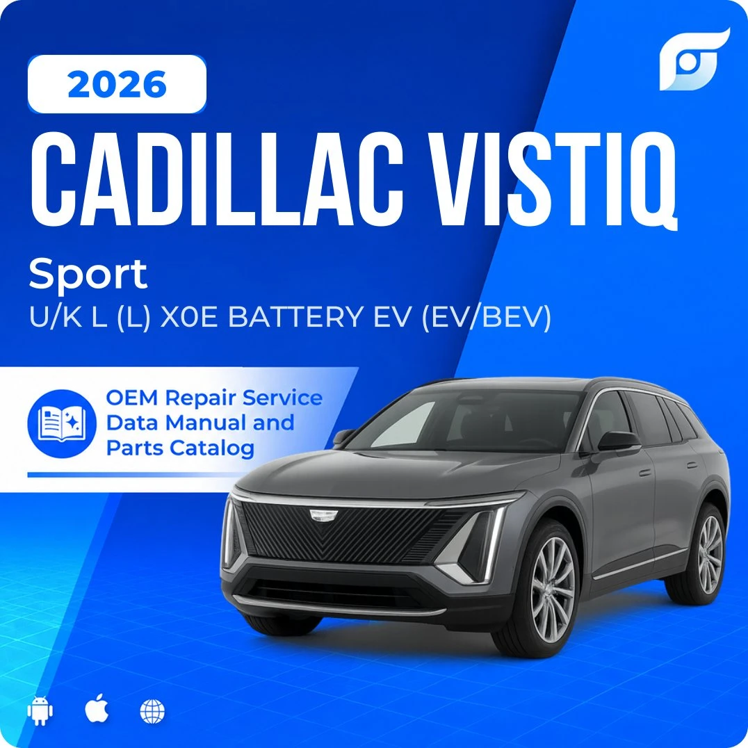 2026 Cadillac VISTIQ Sport - OEM Repair Service Manual