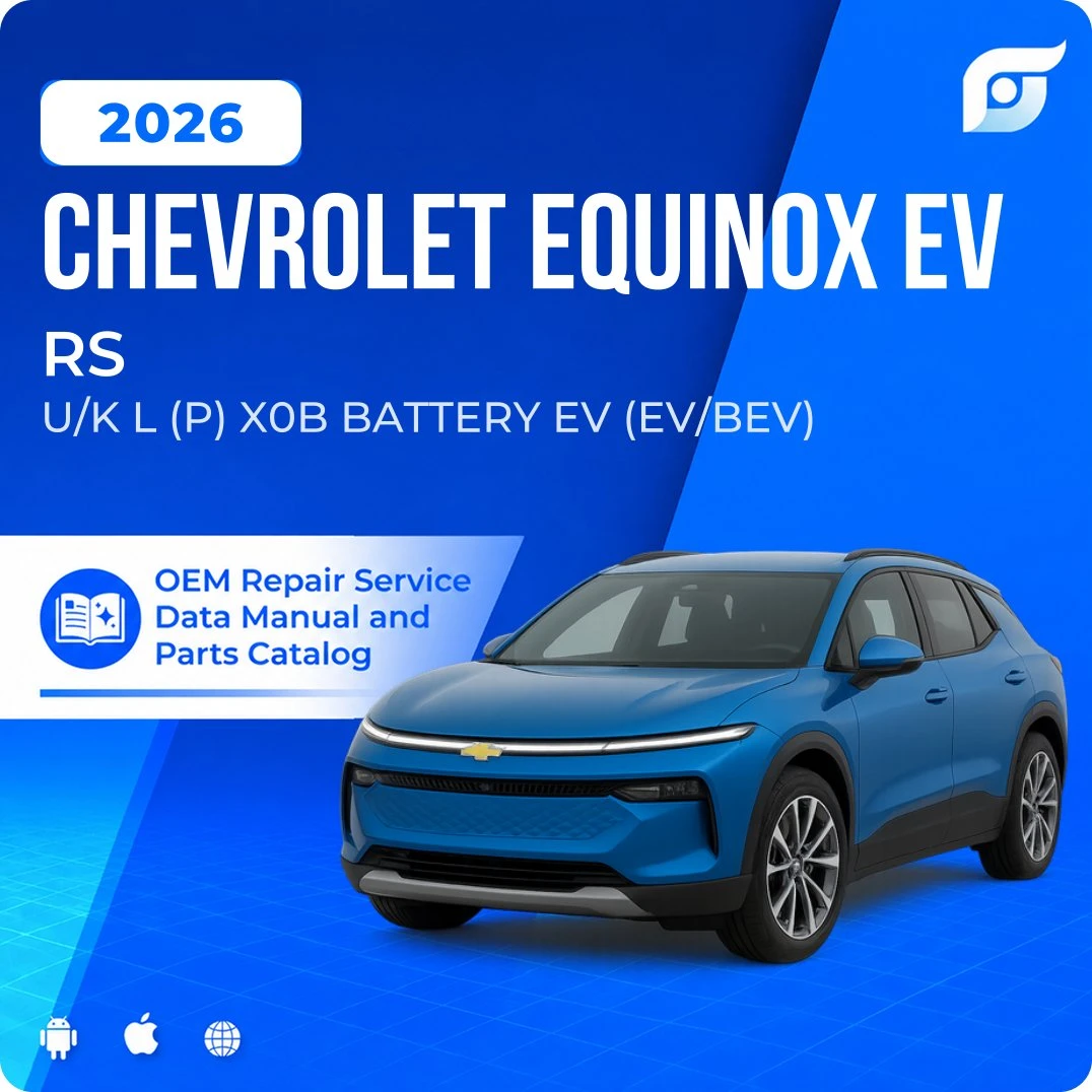 2026 Chevrolet Equinox EV RS - OEM Repair Service Manual