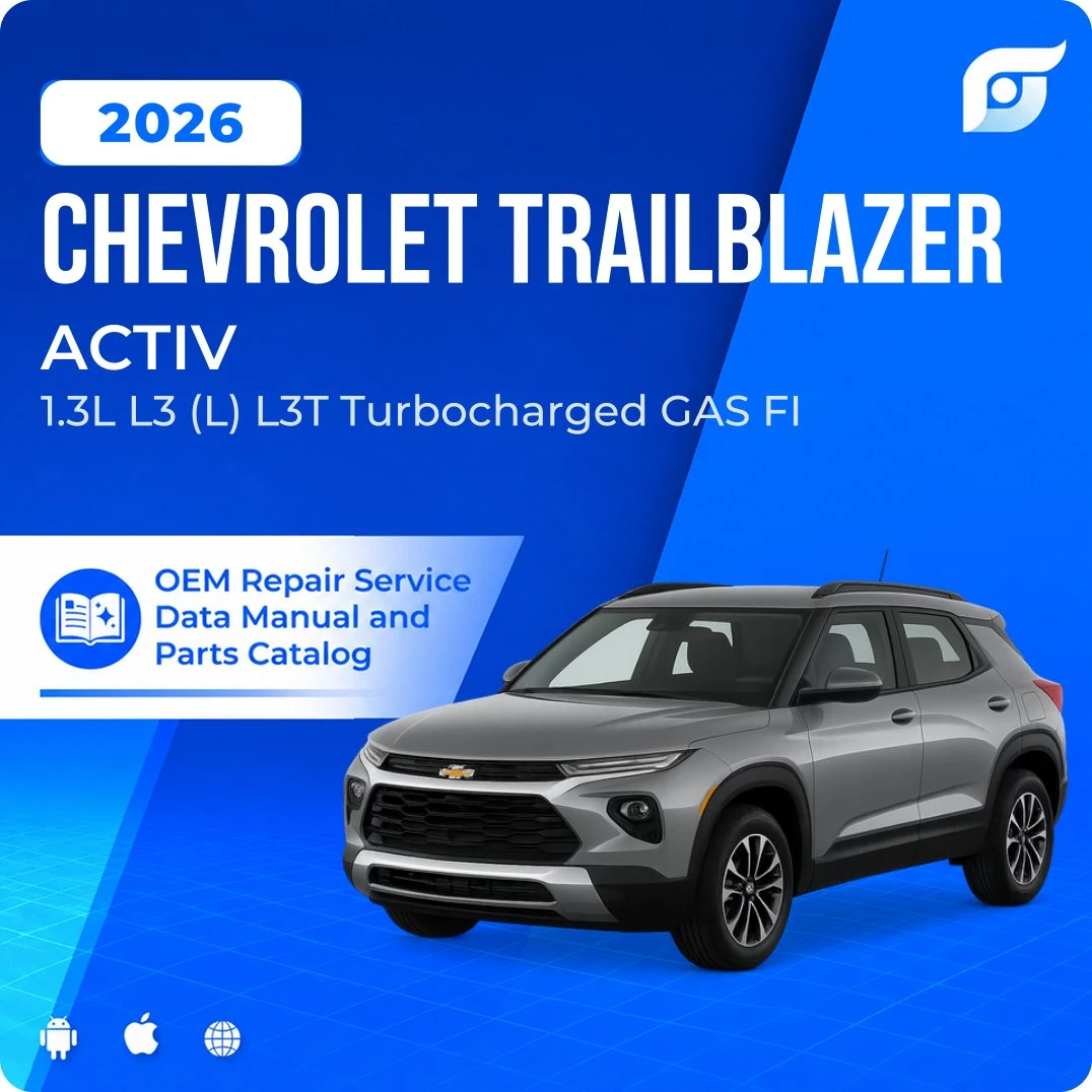 2026 Chevrolet Trailblazer ACTIV - OEM Repair Service Manual