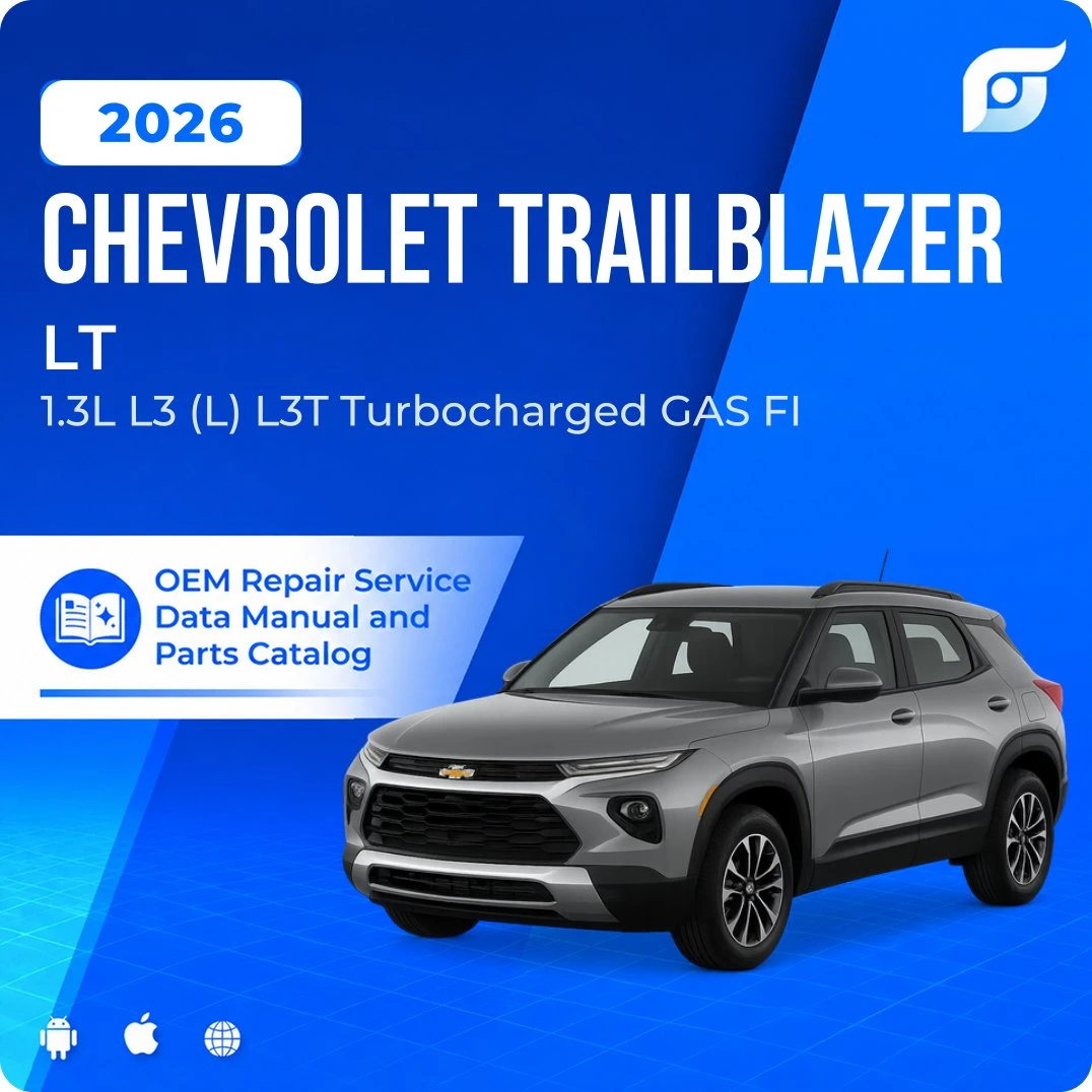 2026 Chevrolet Trailblazer LT - OEM Repair Service Manual