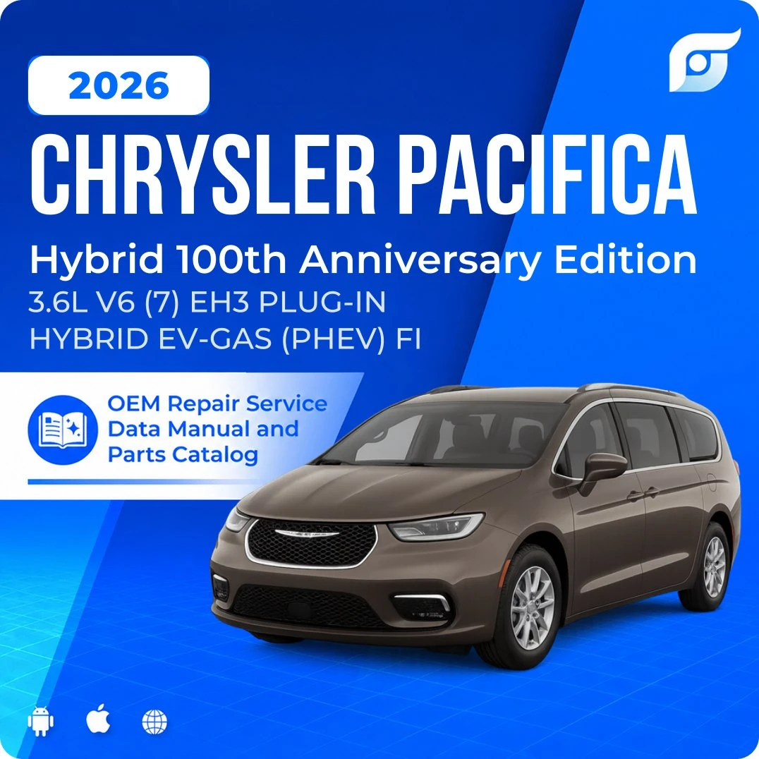 2026 Chrysler Pacifica Hybrid 100th Anniversary Edition - OEM Repair Service Manual