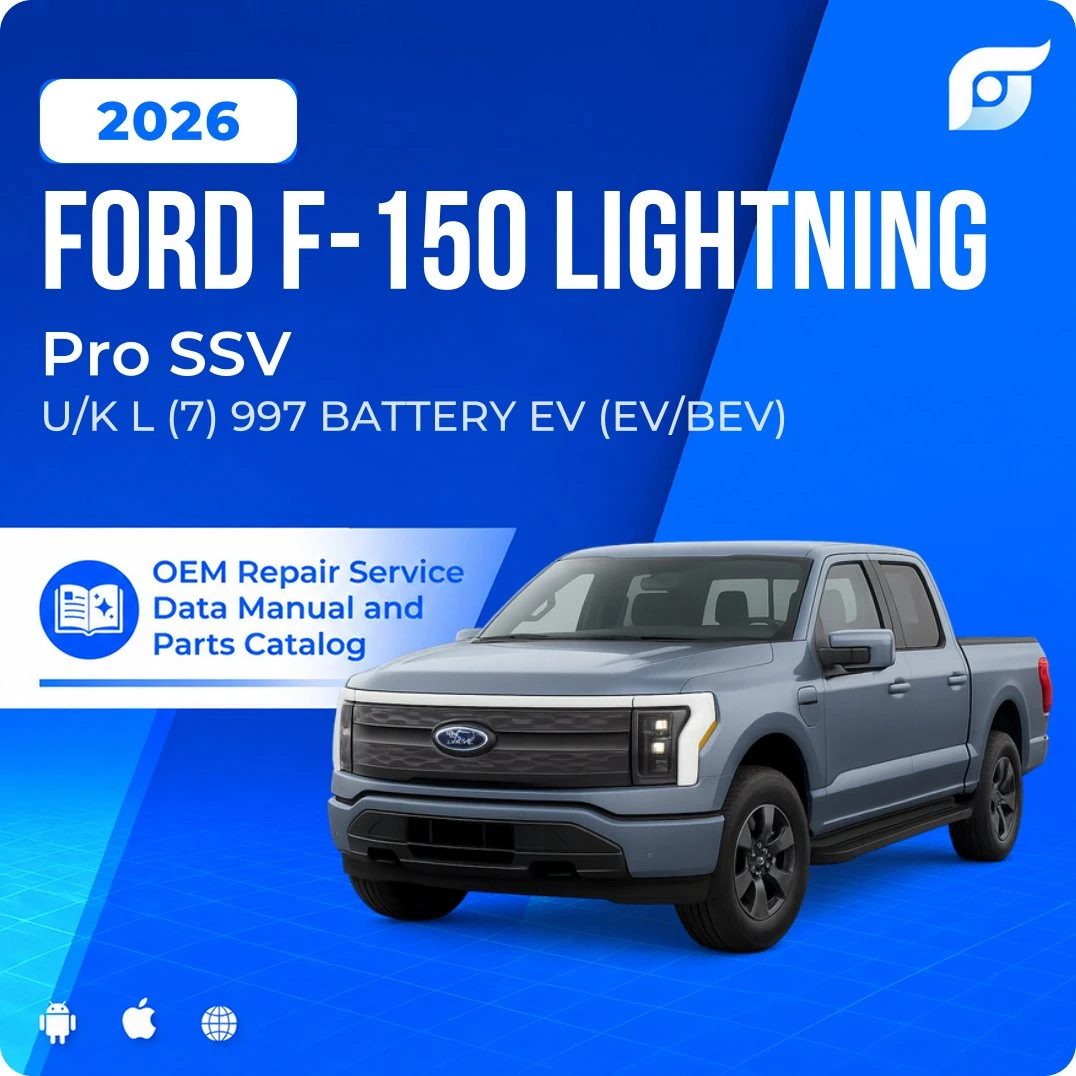 2026 Ford F-150 Lightning Pro SSV - OEM Repair Service Manual