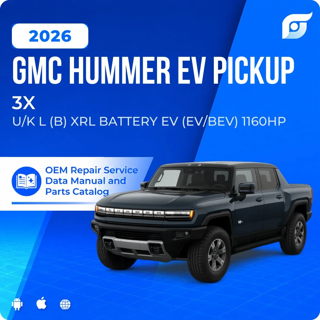 2026 GMC Hummer EV Pickup 3X - OEM Repair Service Manual