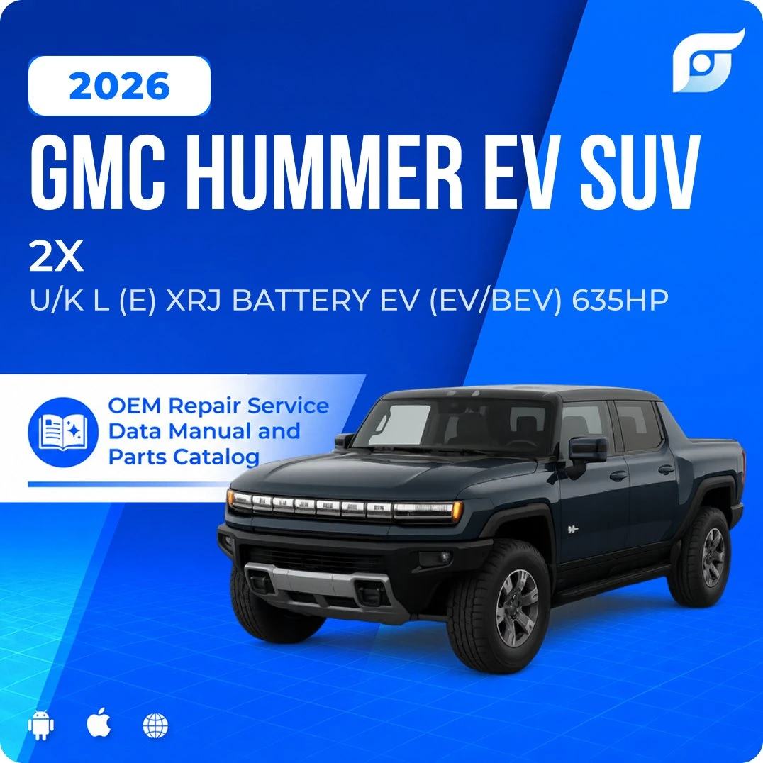 2026 GMC Hummer EV SUV 2X - OEM Repair Service Manual