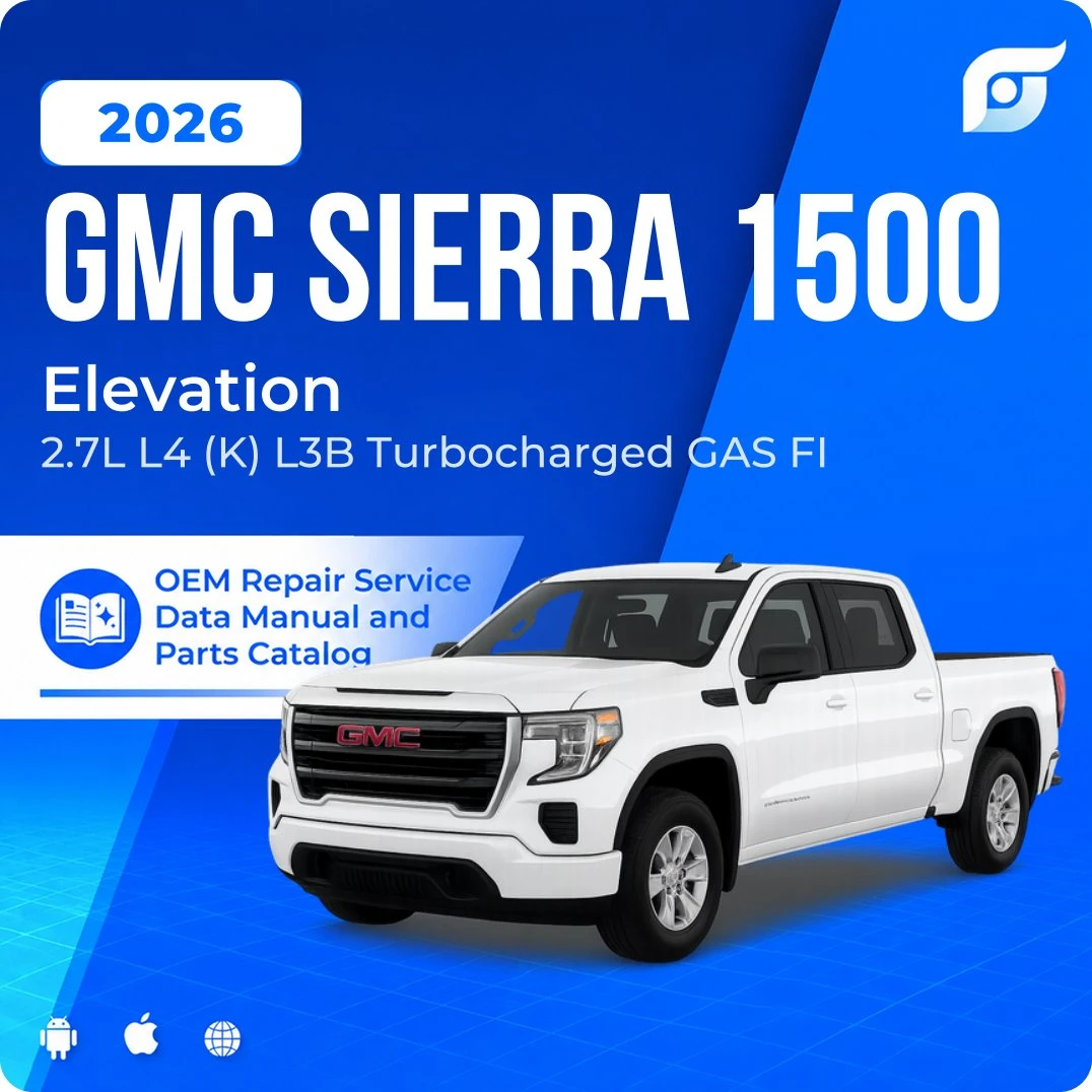 2026 GMC Sierra 1500 Elevation - OEM Repair Service Manual