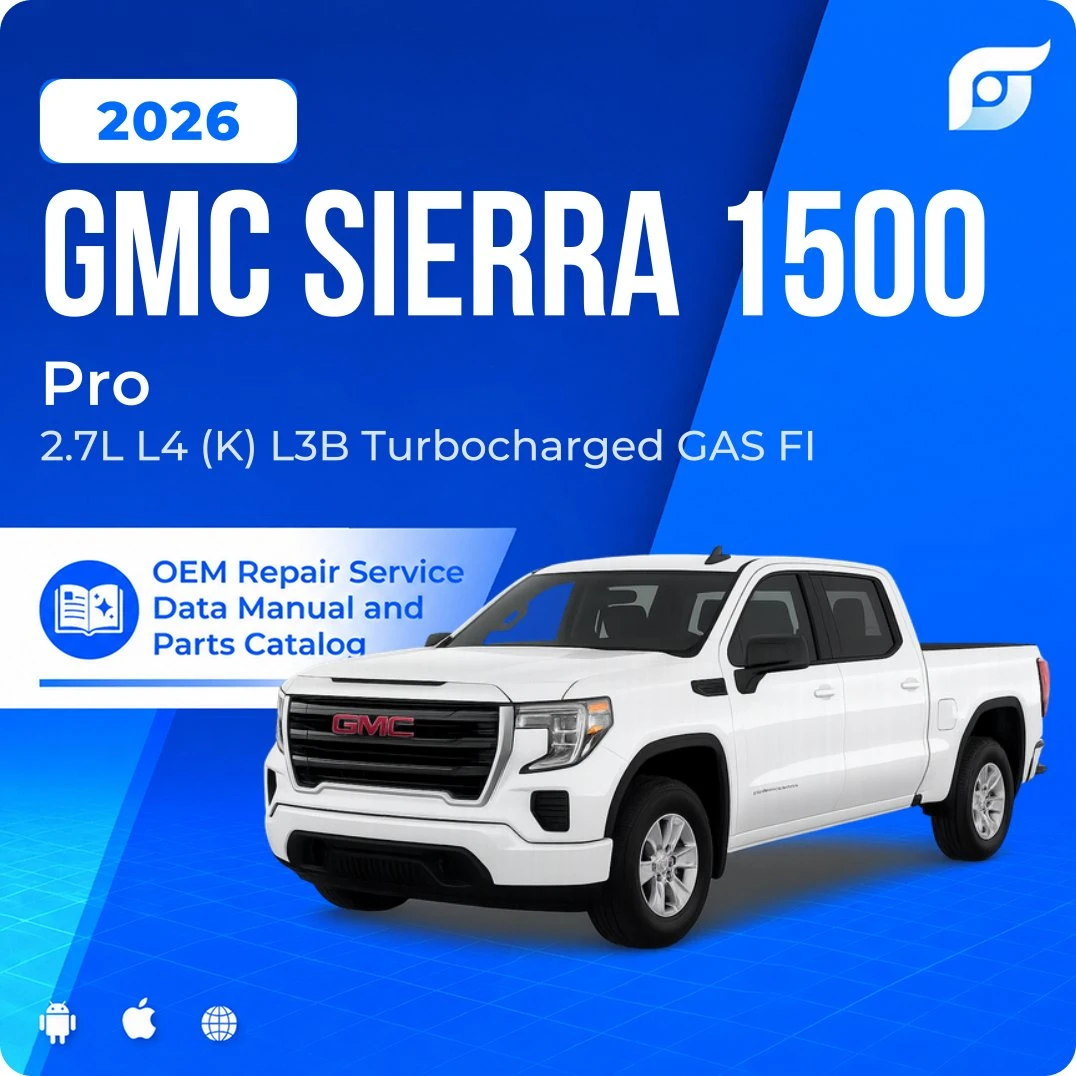 2026 GMC Sierra 1500 Pro - OEM Repair Service Manual