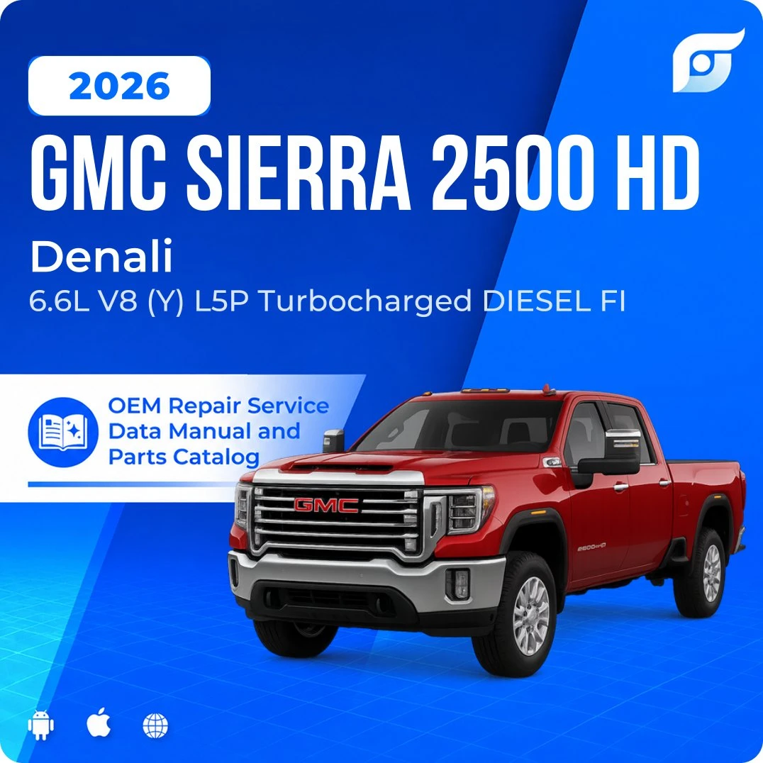 2026 GMC Sierra 2500 HD Denali - OEM Repair Service Manual