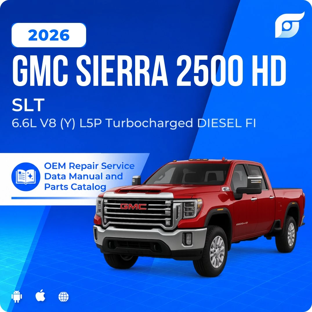 2026 GMC Sierra 2500 HD SLT - OEM Repair Service Manual