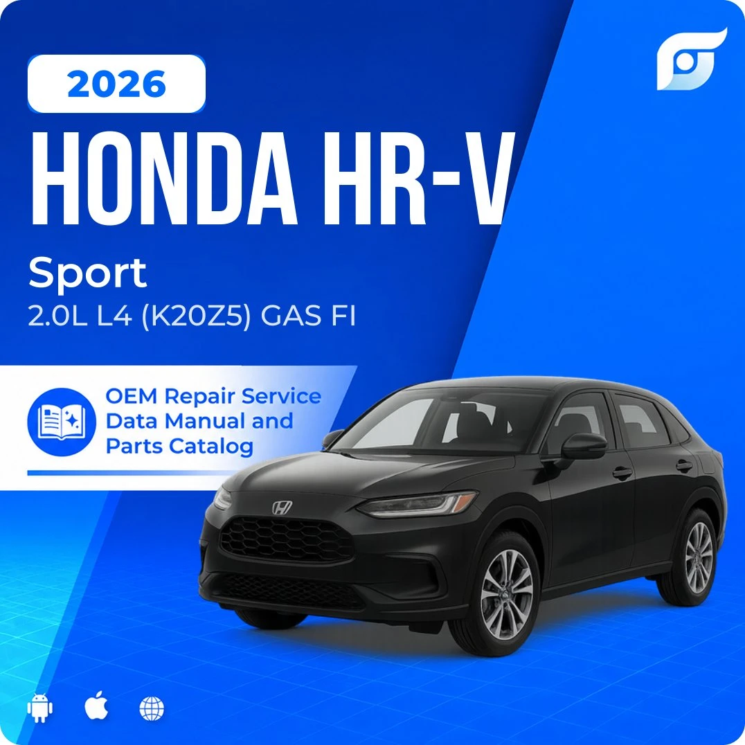 2026 Honda HR-V Sport - OEM Repair Service Manual