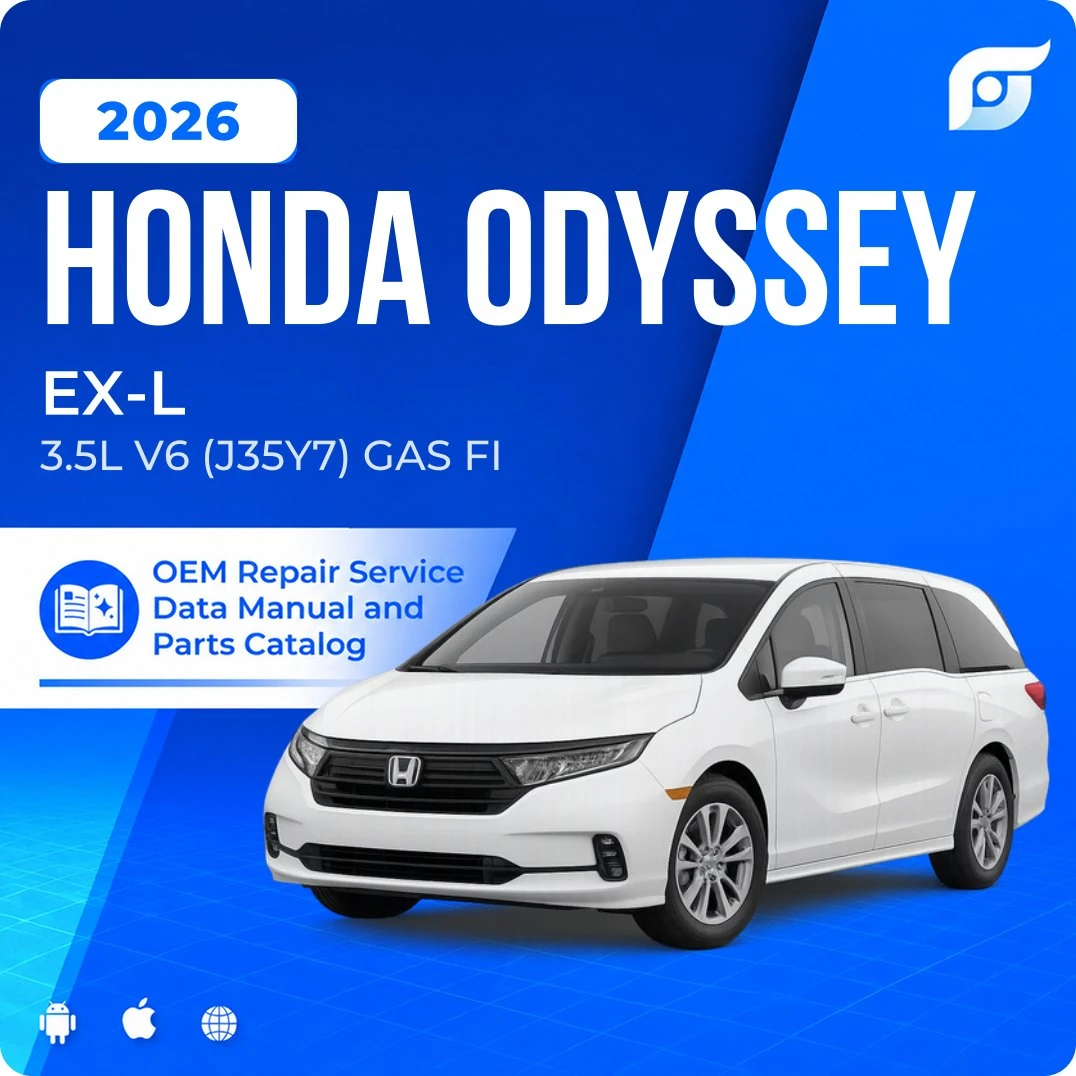 2026 Honda Odyssey EX-L - OEM Repair Service Manual