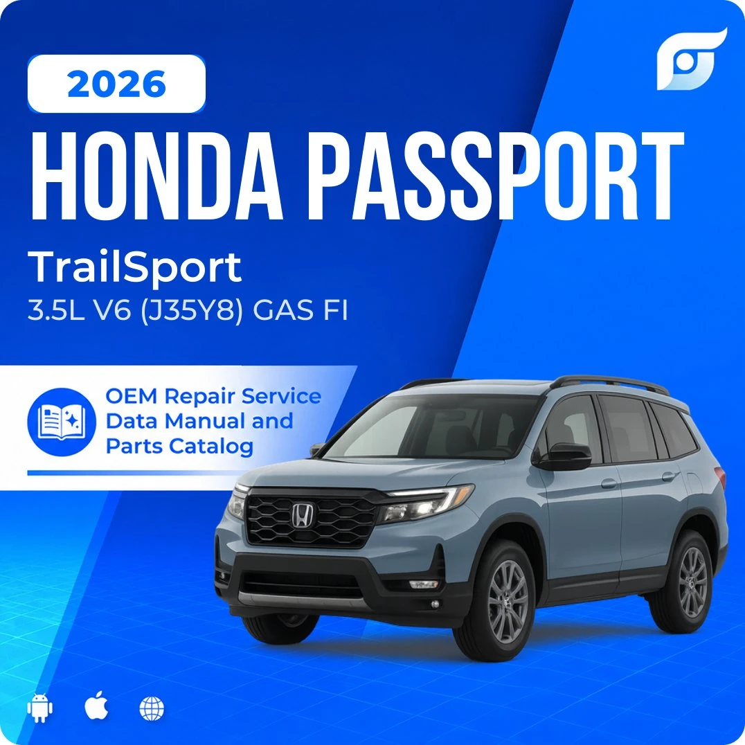 2026 Honda Passport TrailSport - OEM Repair Service Manual