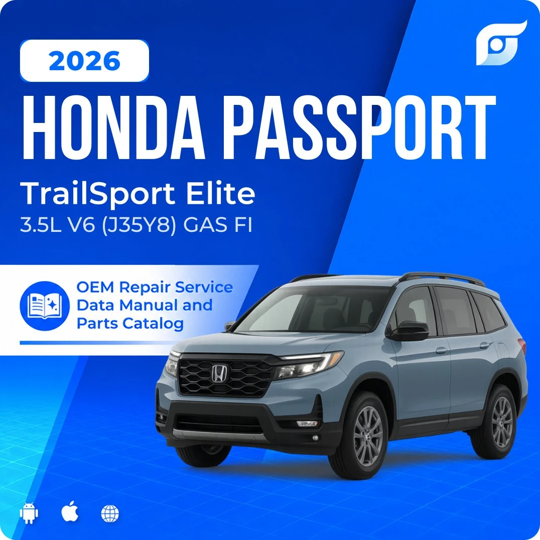 2026 Honda Passport TrailSport Elite - OEM Repair Service Manual