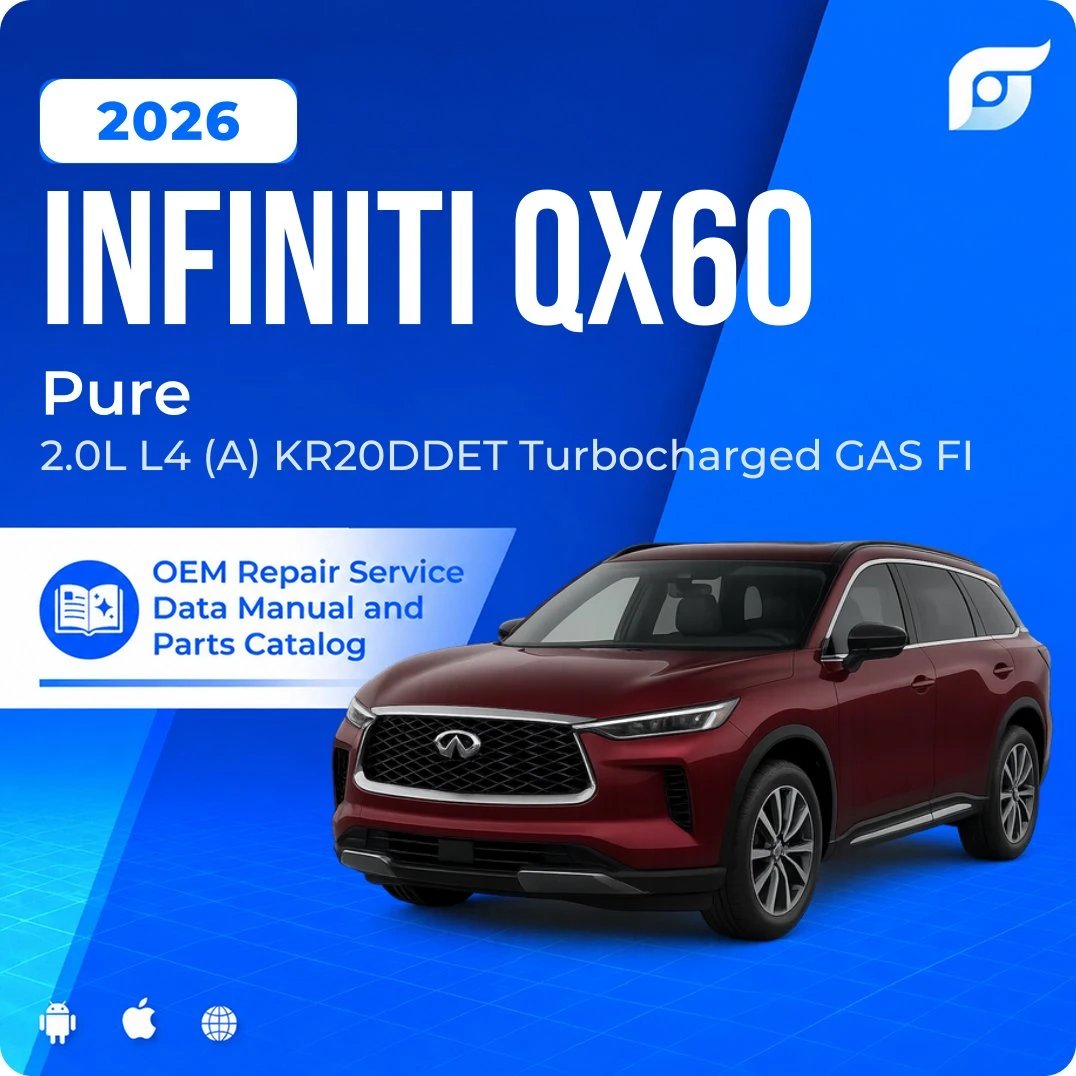 2026 INFINITI QX60 Pure - OEM Repair Service Manual