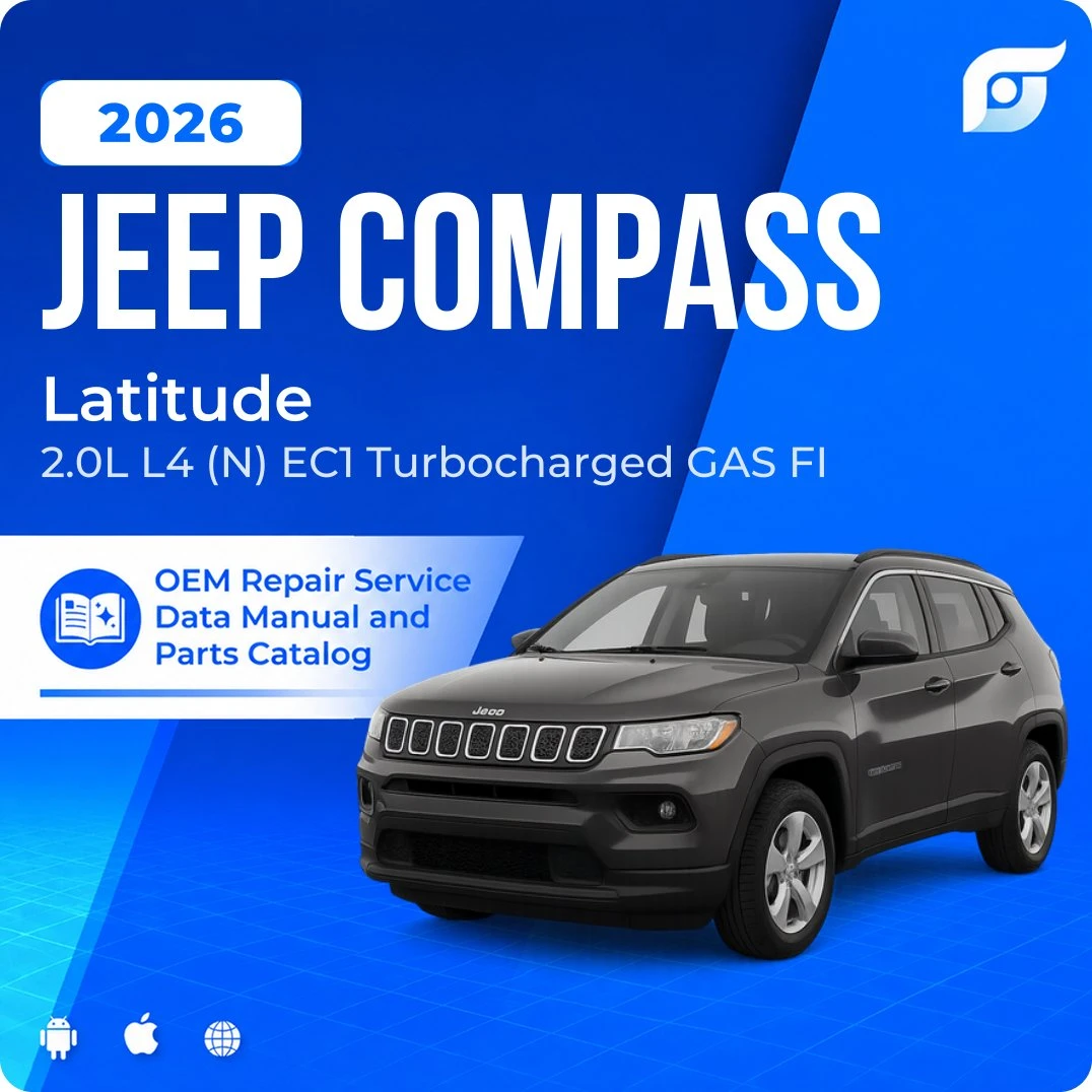 2026 Jeep Compass Latitude - OEM Repair Service Manual