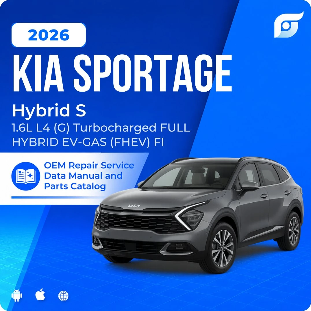 2026 Kia Sportage Hybrid S - OEM Repair Service Manual
