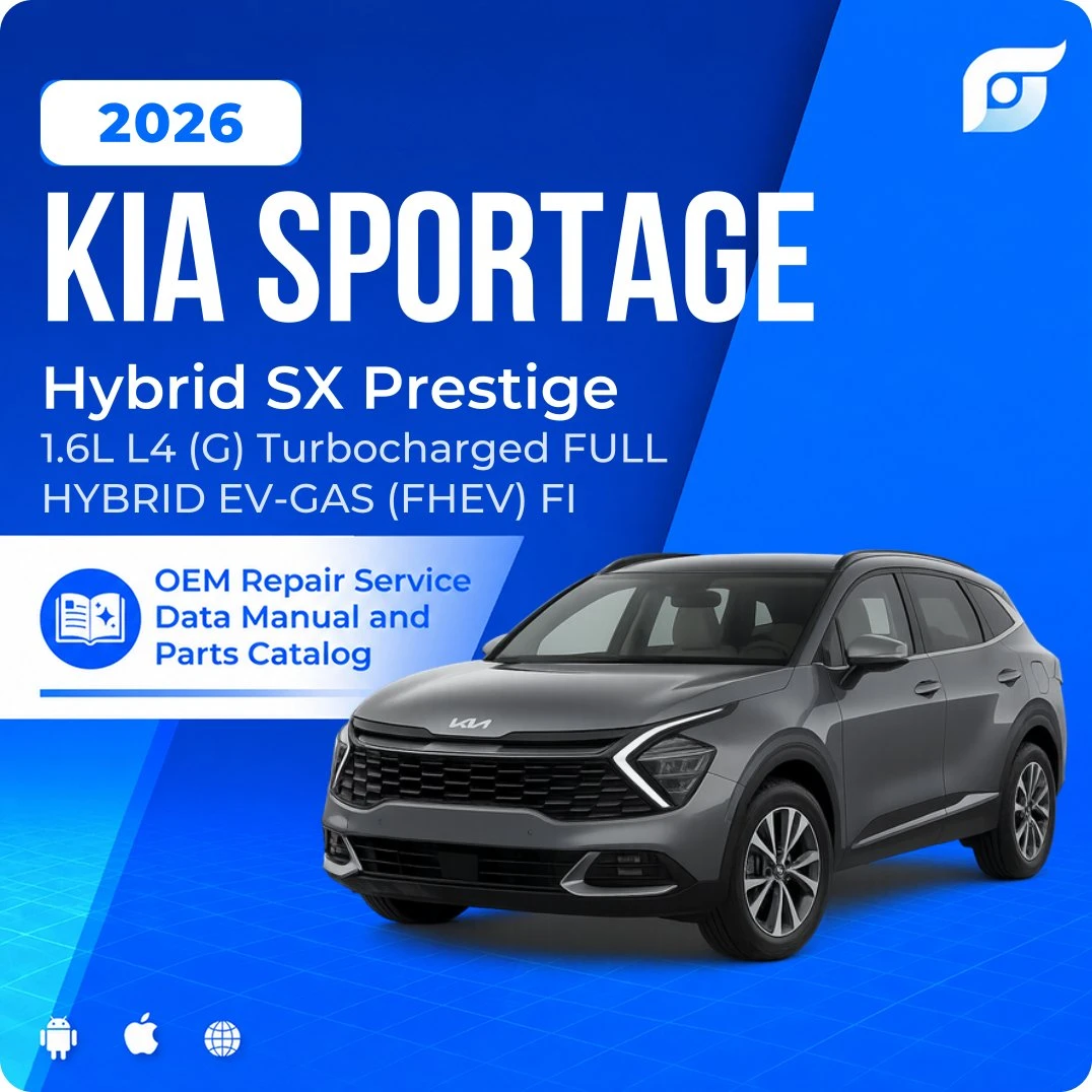 2026 Kia Sportage Hybrid SX Prestige - OEM Repair Service Manual