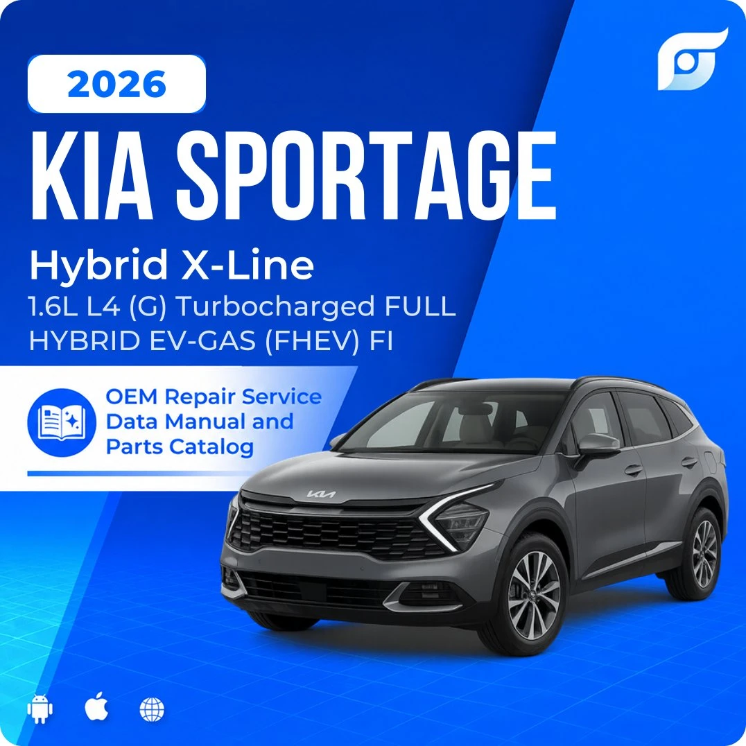 2026 Kia Sportage Hybrid X-Line - OEM Repair Service Manual