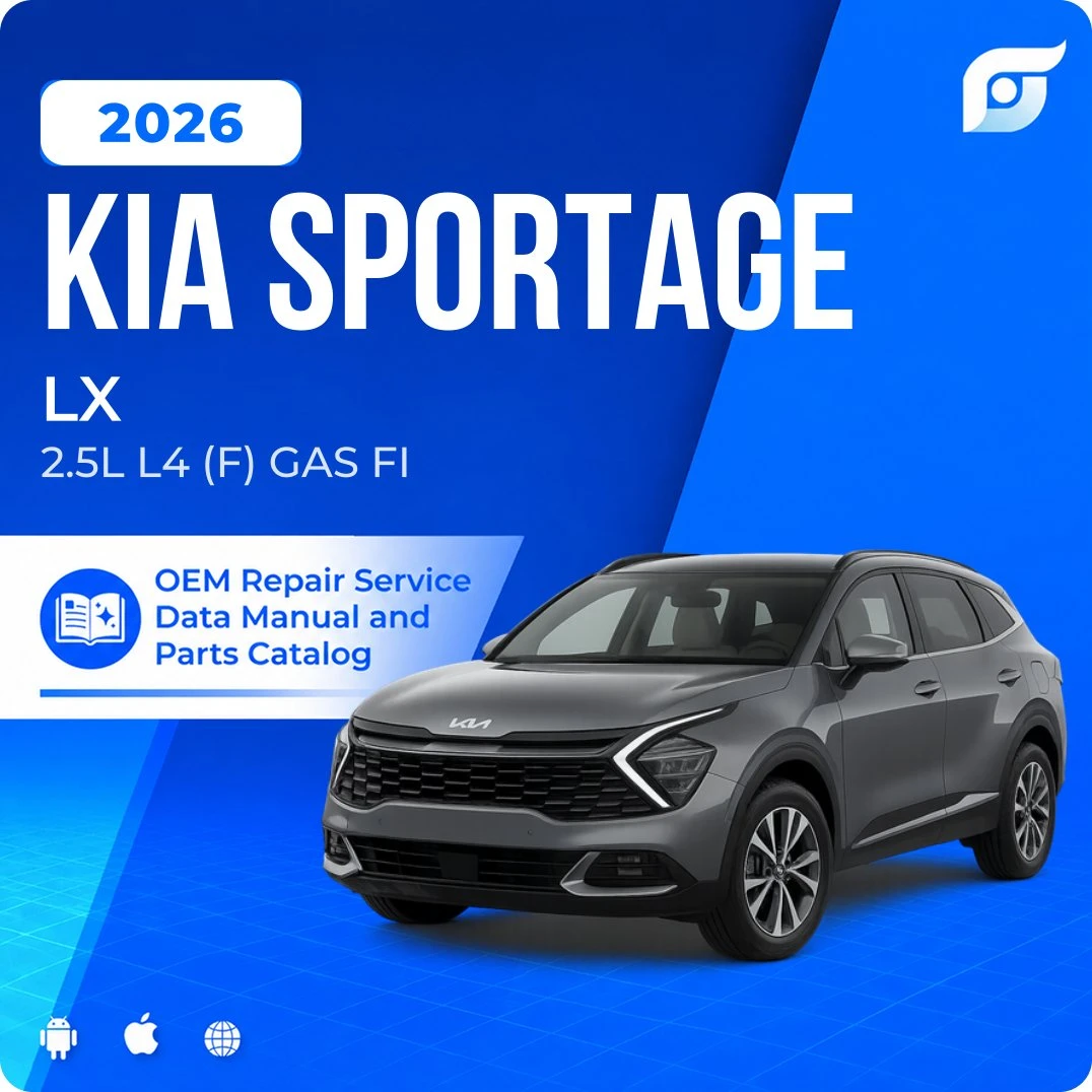 2026 Kia Sportage LX - OEM Repair Service Manual